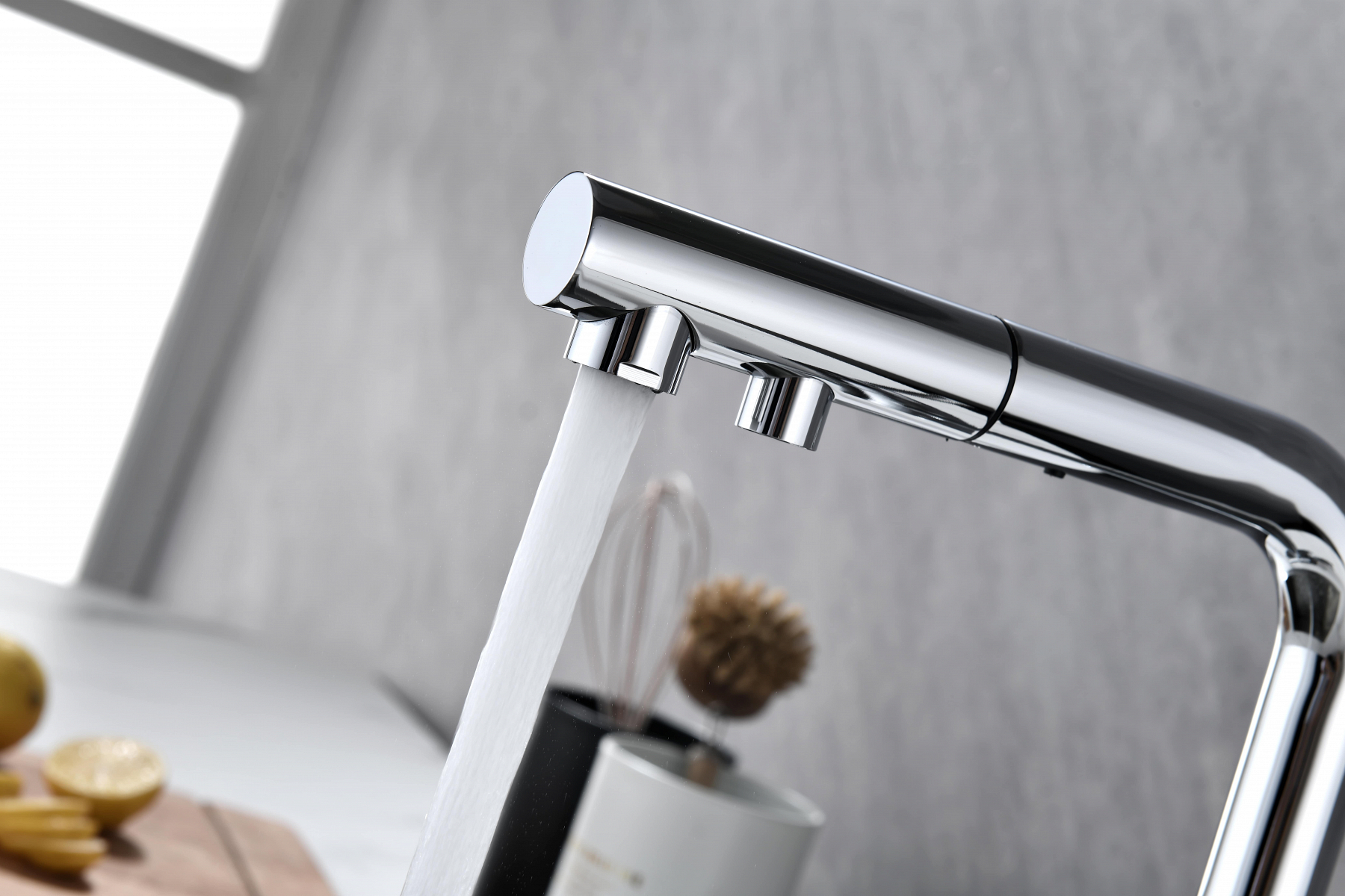 Превью картинка Смеситель для кухни Paulmark SERPENTINE Se213222-CR Хром CR #12