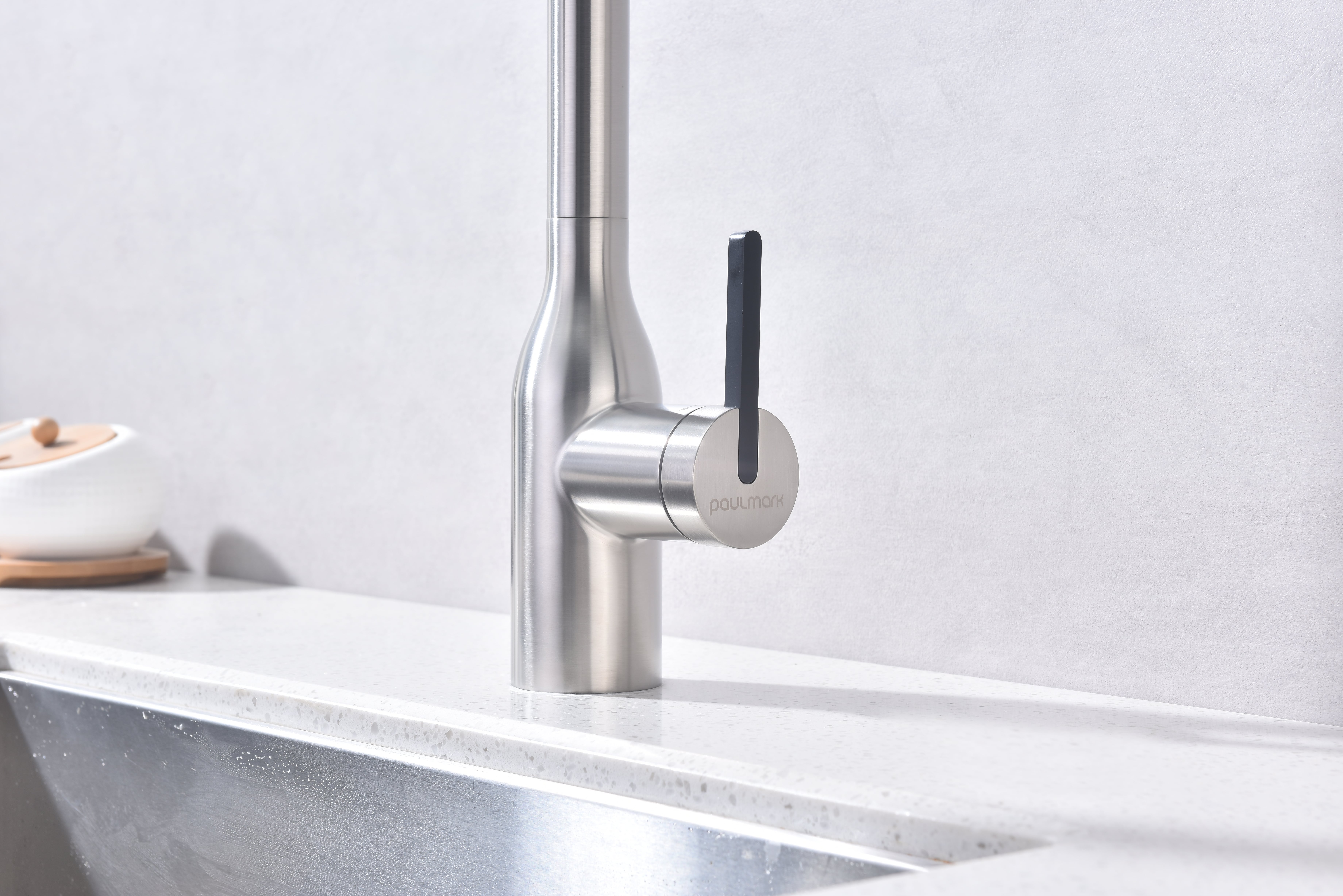 Превью картинка Смеситель для кухни Paulmark MAGNETO ONE Ma213188-BS Брашированная сталь #14