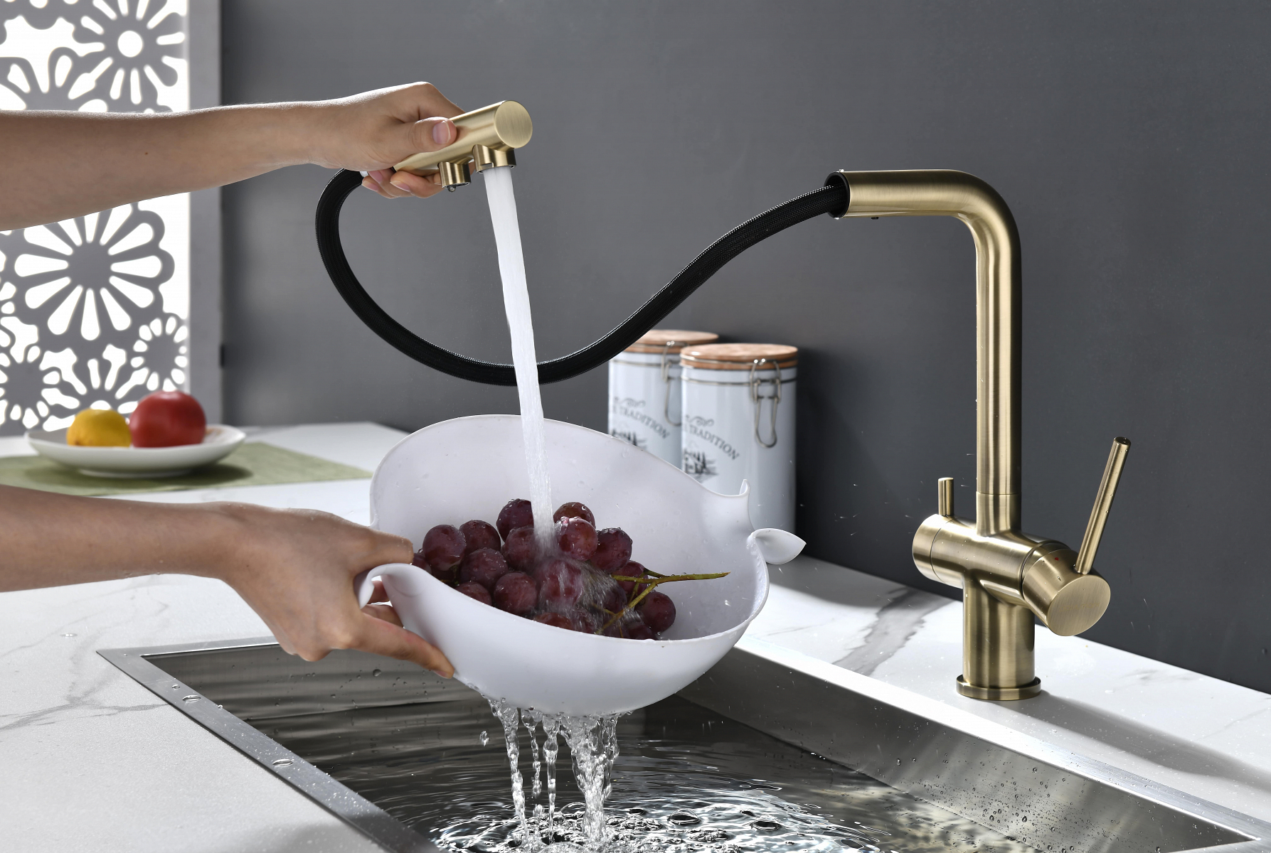 Превью картинка Смеситель для кухни Paulmark SERPENTINE Se213222-BR Бронза BR #6