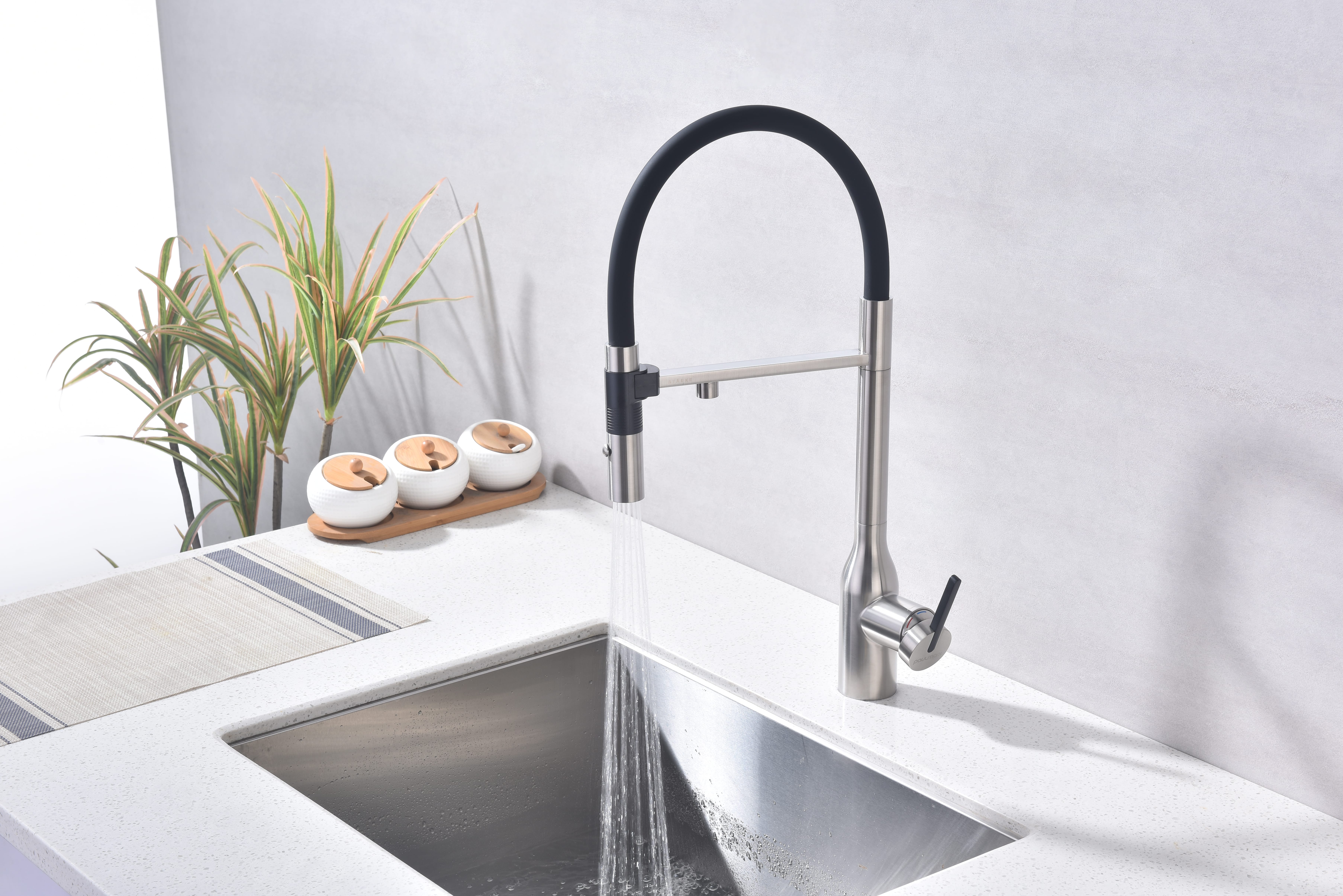 Превью картинка Смеситель для кухни Paulmark MAGNETO ONE Ma213188-BS Брашированная сталь #5