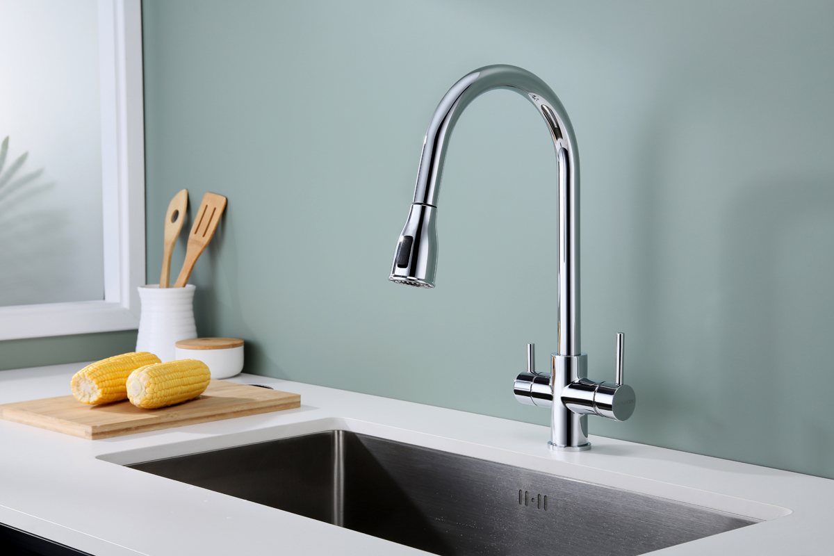 Превью картинка Смеситель для кухни Paulmark LANGE La214212-CR Хром CR #3