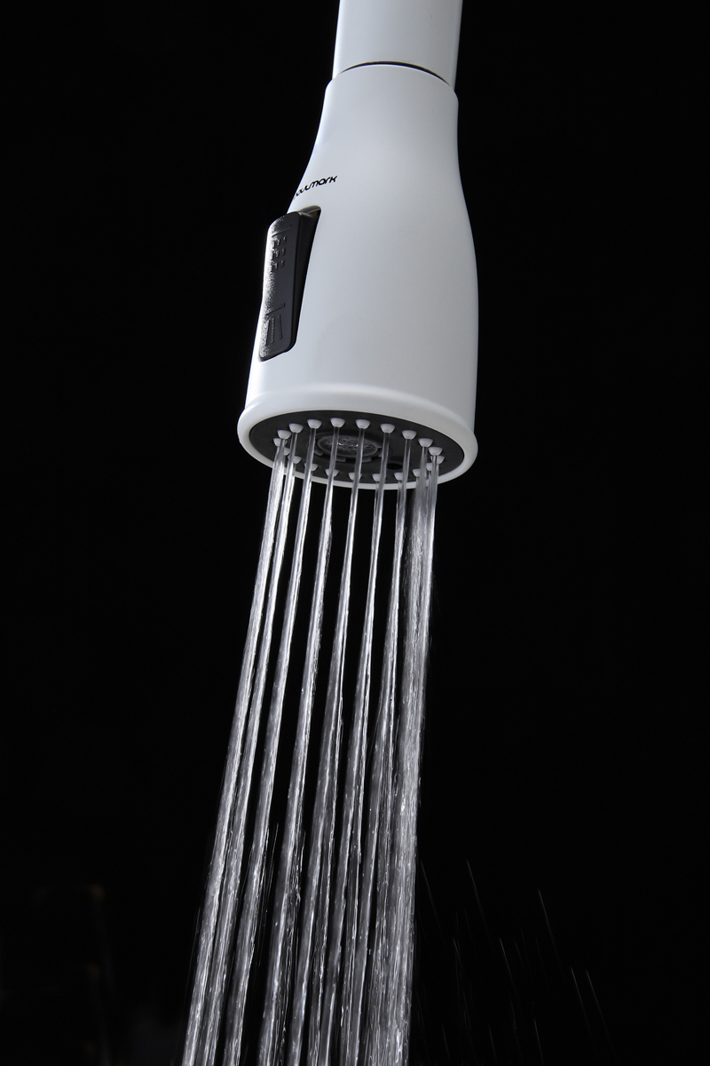 Превью картинка Смеситель для кухни Paulmark LANGE La214212-WH Белый матовый WH #11