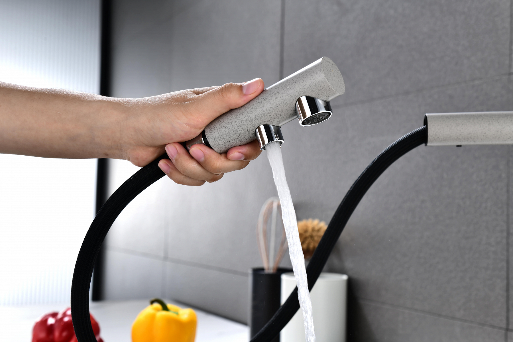 Превью картинка Смеситель для кухни Paulmark SERPENTINE Se213222-DG Графит DG #11