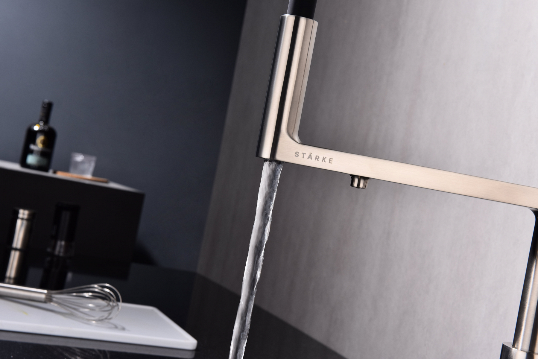 Превью картинка Смеситель для кухни Paulmark TORNADO To213402-BS Брашированная сталь #7