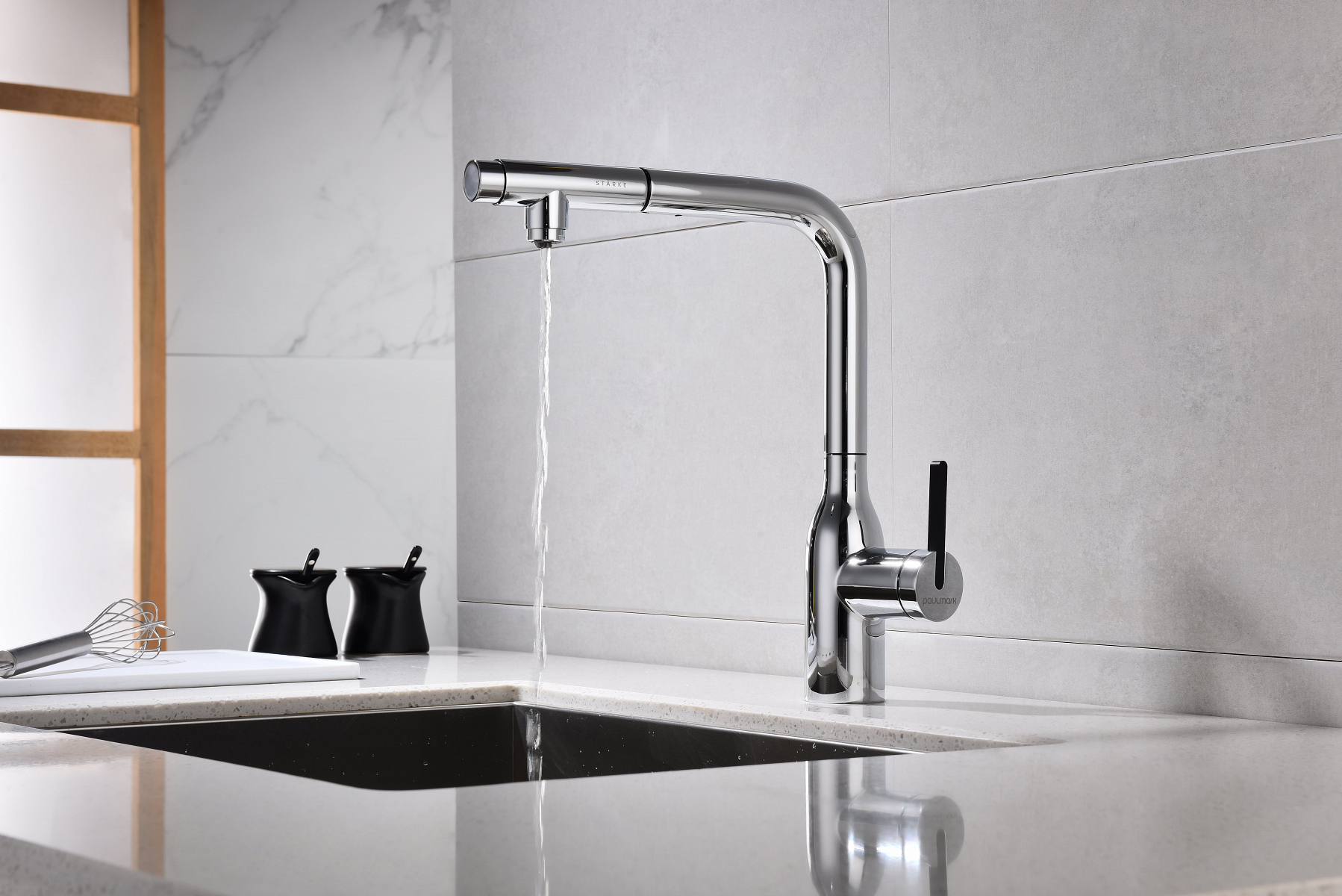 Превью картинка Смеситель для кухни Paulmark VIPER Vi213105-CR Хром CR #7