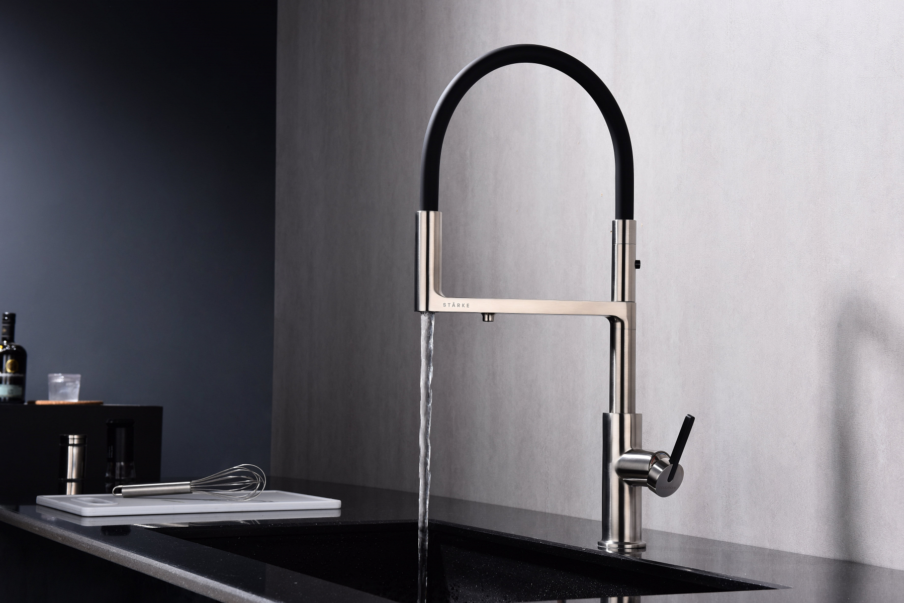 Превью картинка Смеситель для кухни Paulmark TORNADO To213402-BS Брашированная сталь #3