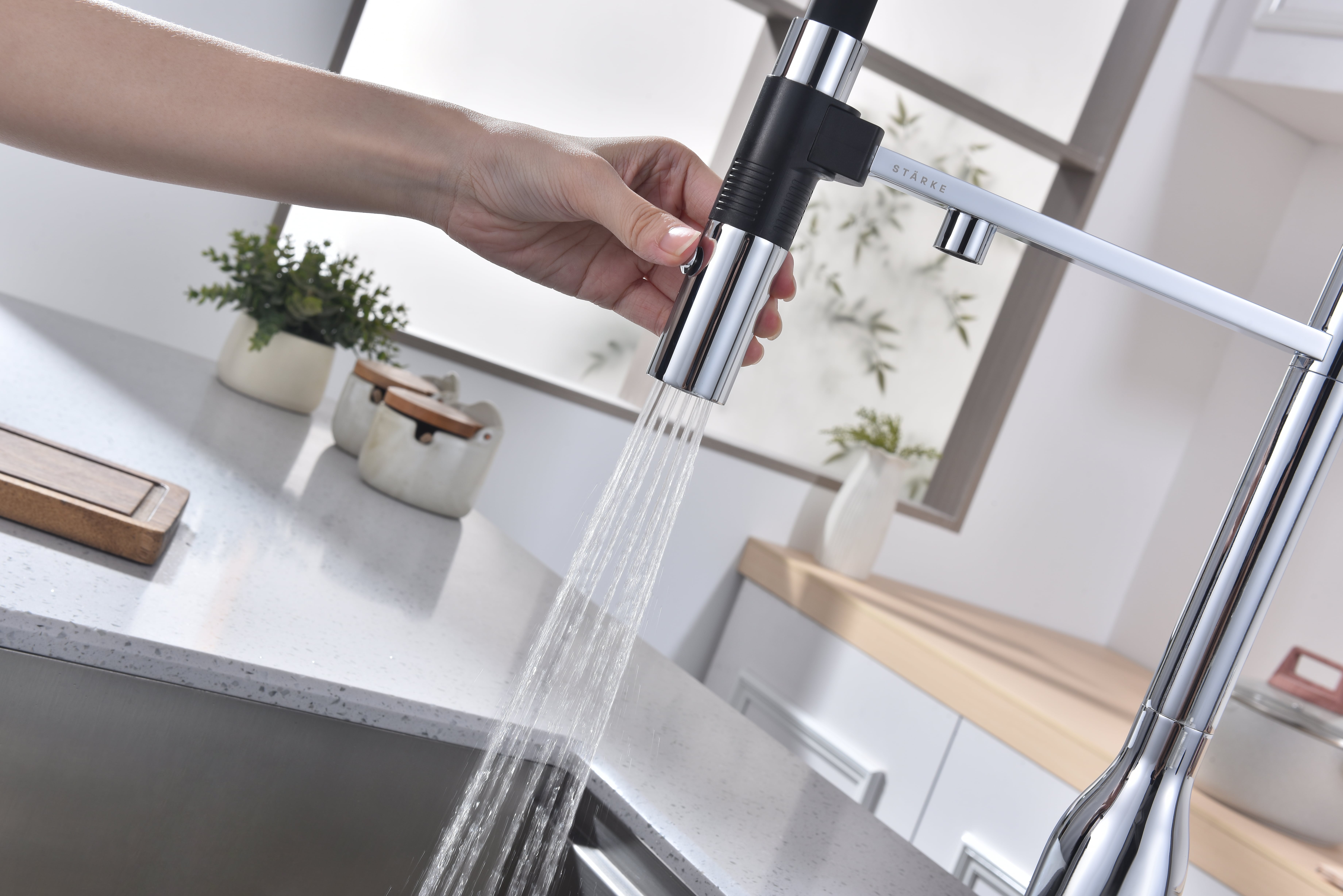 Превью картинка Смеситель для кухни Paulmark MAGNETO ONE Ma213188-CR Хром CR #12