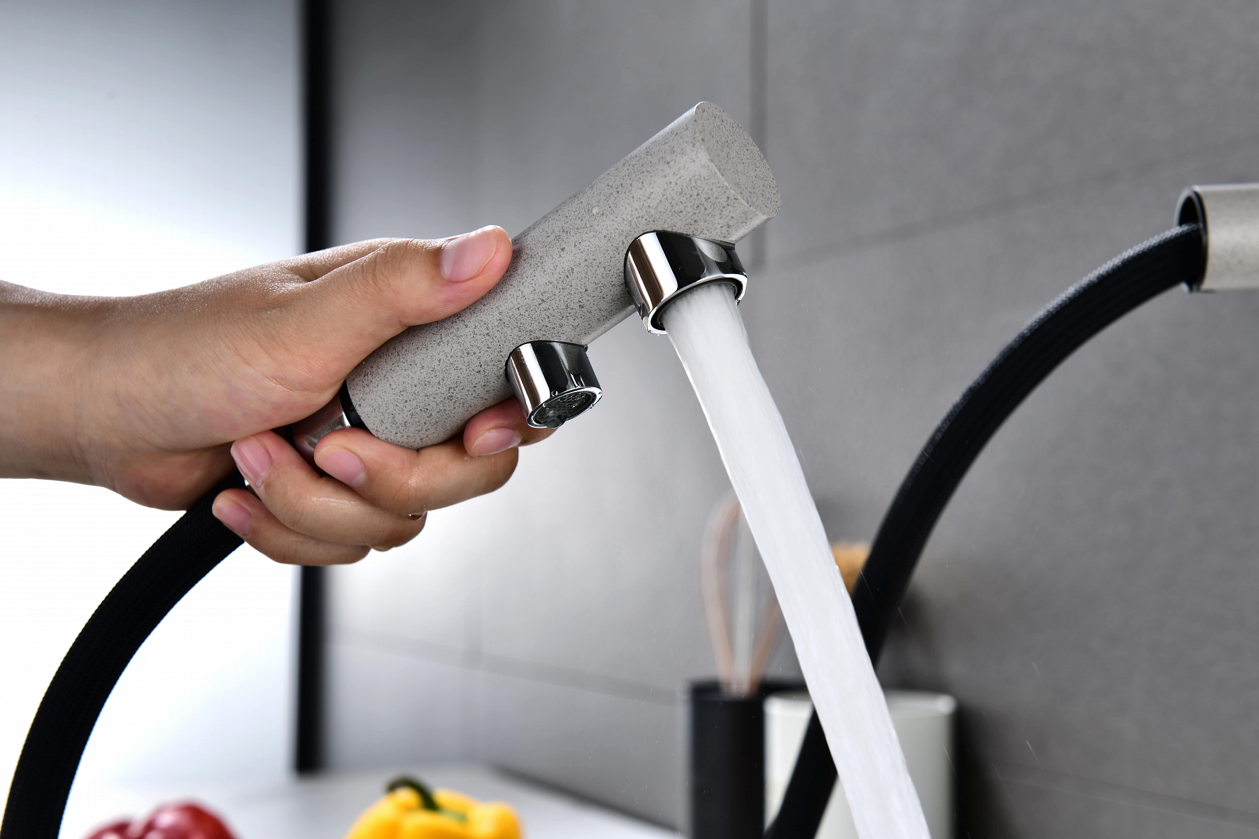 Превью картинка Смеситель для кухни Paulmark SERPENTINE Se213222-DG Графит DG #10