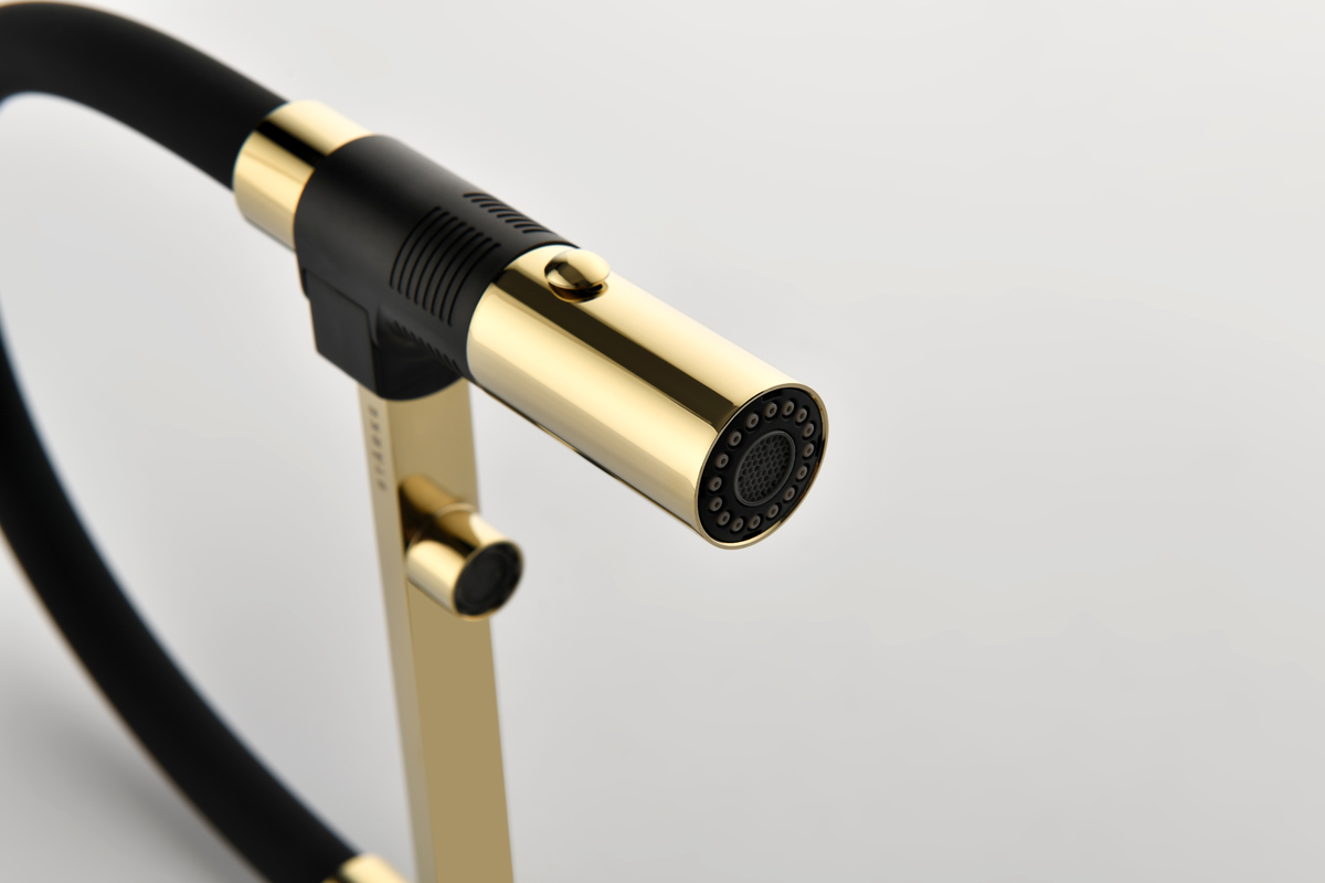 Превью картинка Смеситель для кухни Paulmark GRAVITY Gr213888-G Золото G #12