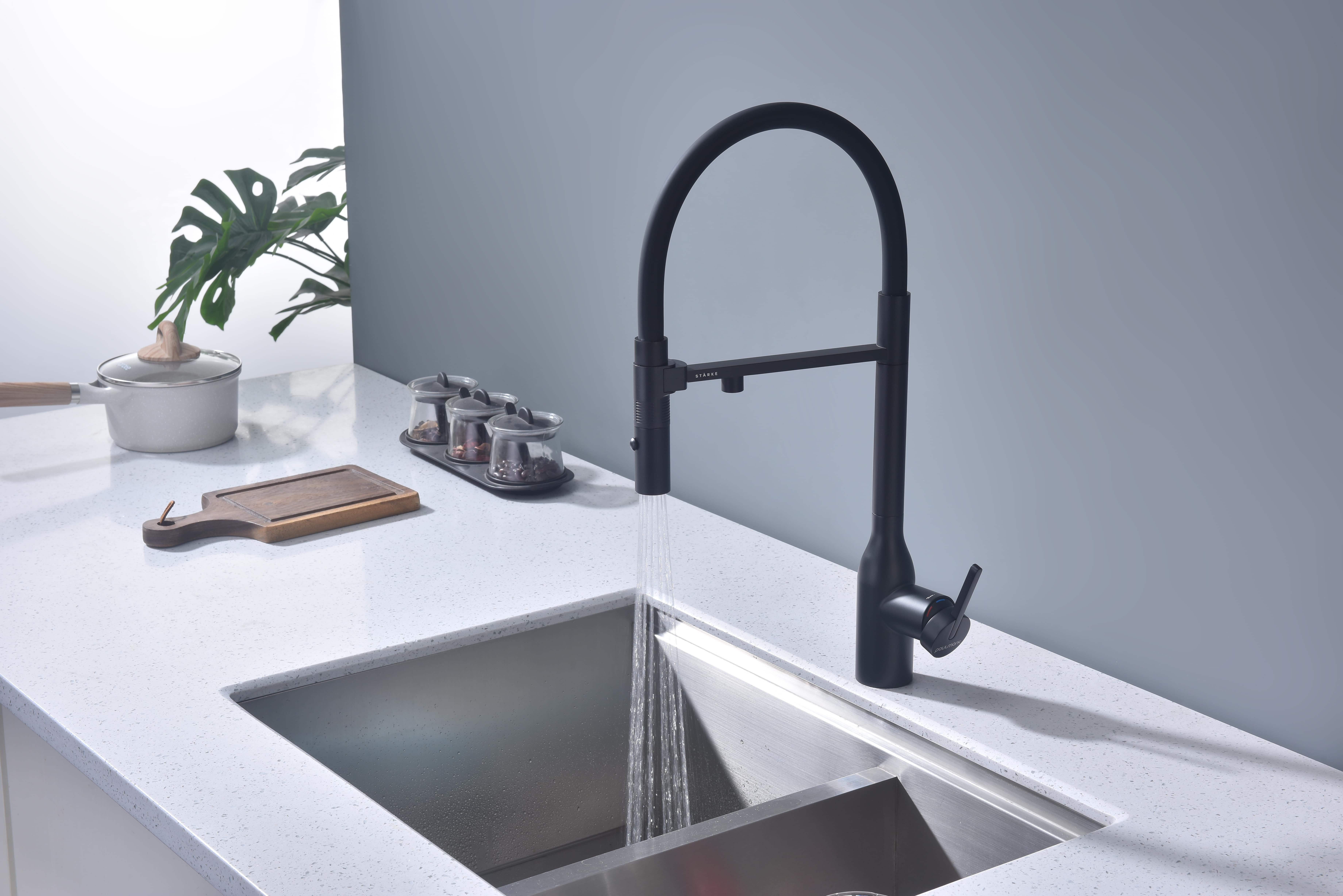 Превью картинка Смеситель для кухни Paulmark MAGNETO ONE Ma213188-AN Антрацит #4