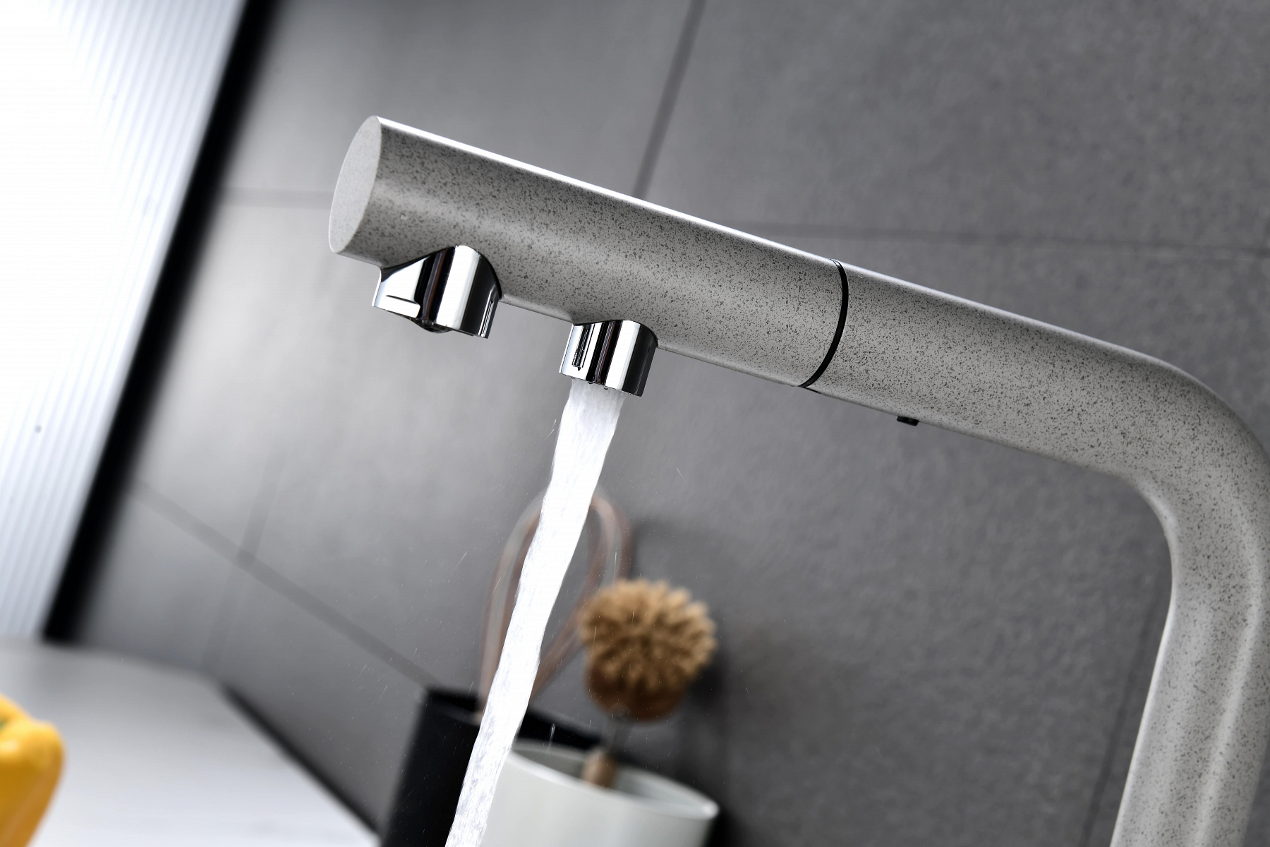 Превью картинка Смеситель для кухни Paulmark SERPENTINE Se213222-DG Графит DG #6