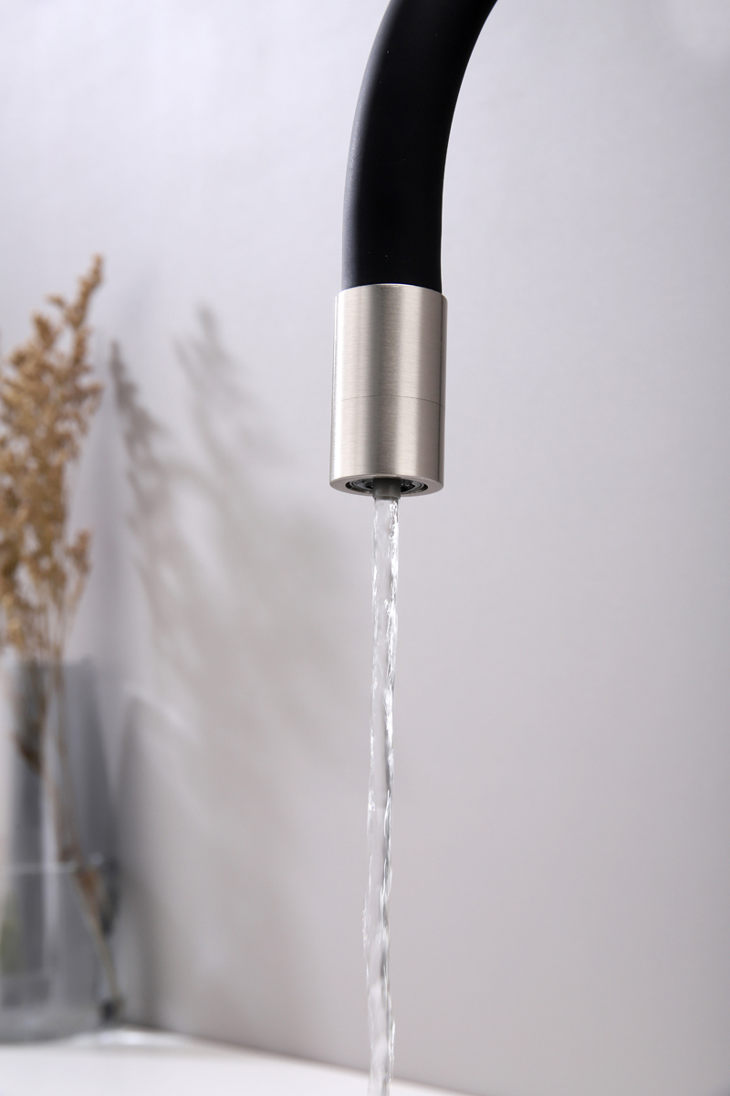 Превью картинка Смеситель для кухни Paulmark SALIX Sa213419-BS Брашированная сталь #9