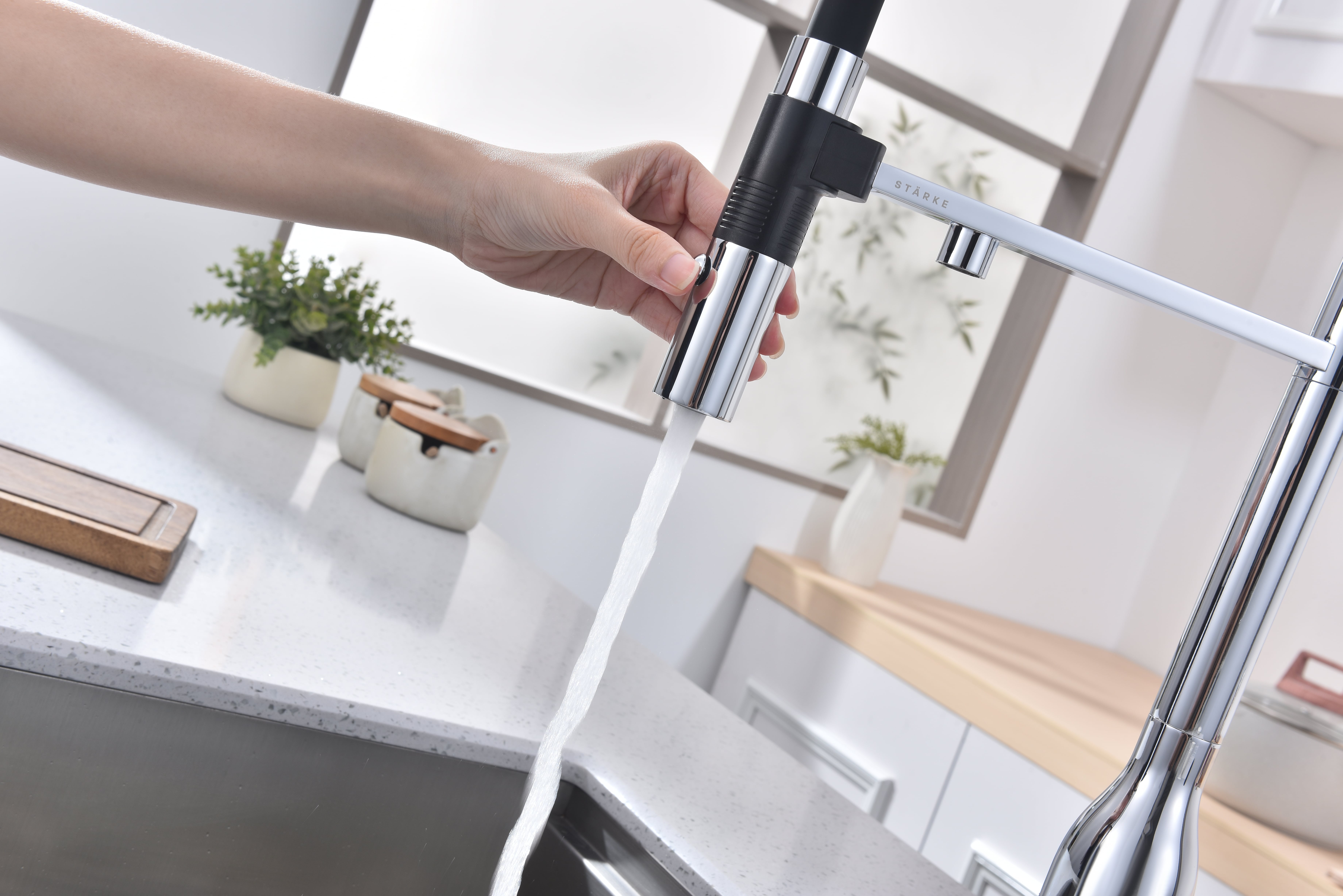 Превью картинка Смеситель для кухни Paulmark MAGNETO ONE Ma213188-CR Хром CR #11