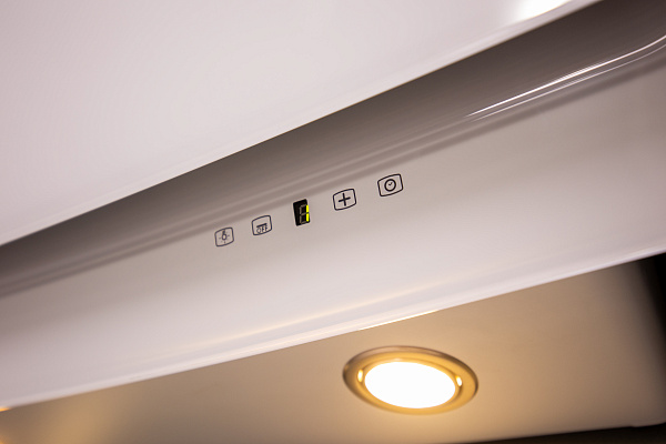 Превью картинка Наклонная вытяжка Elikor Кварц 60П-1000-Е4Д черный/черный #2