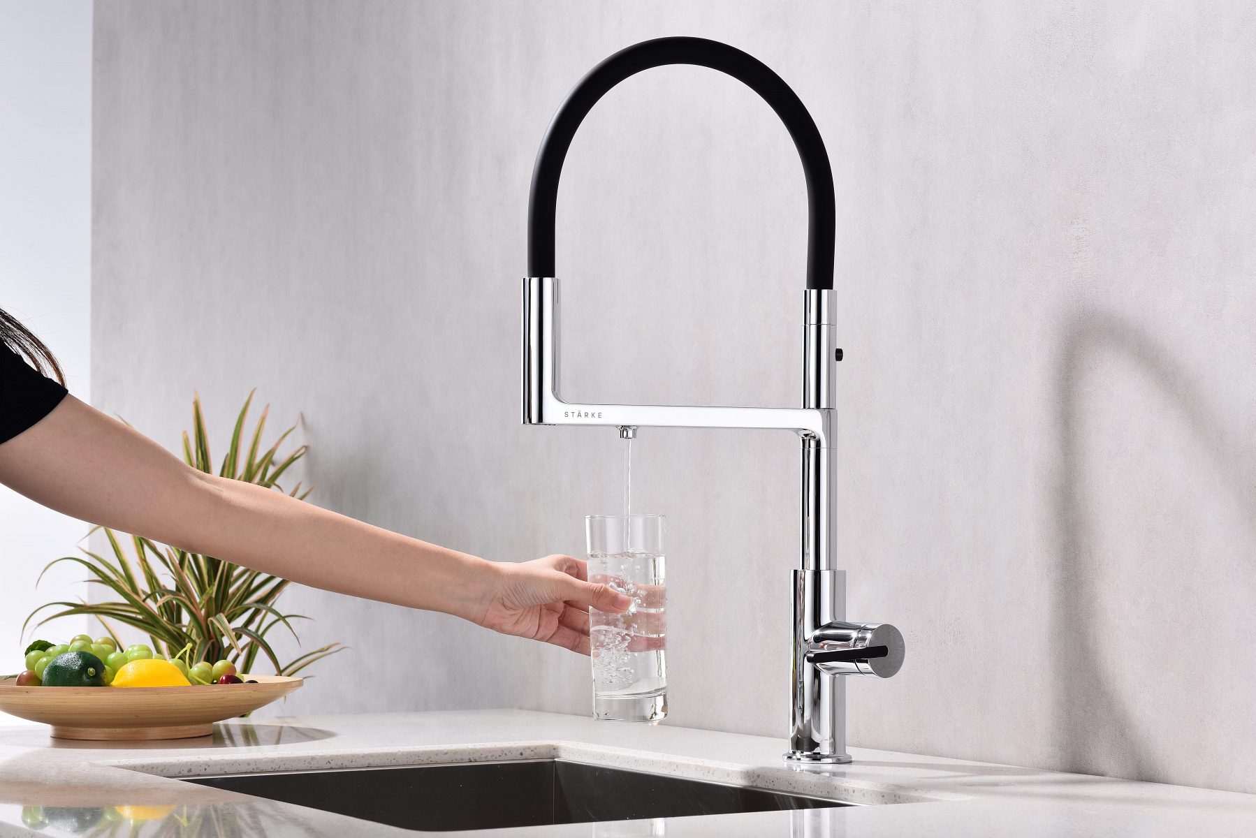 Превью картинка Смеситель для кухни Paulmark TORNADO To213402-CR Хром CR #3