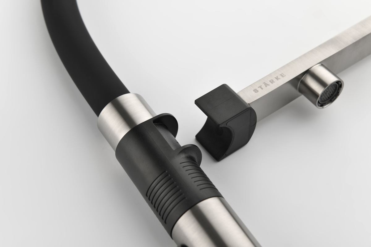 Превью картинка Смеситель для кухни Paulmark GRAVITY Gr213888-BS Брашированная сталь #14