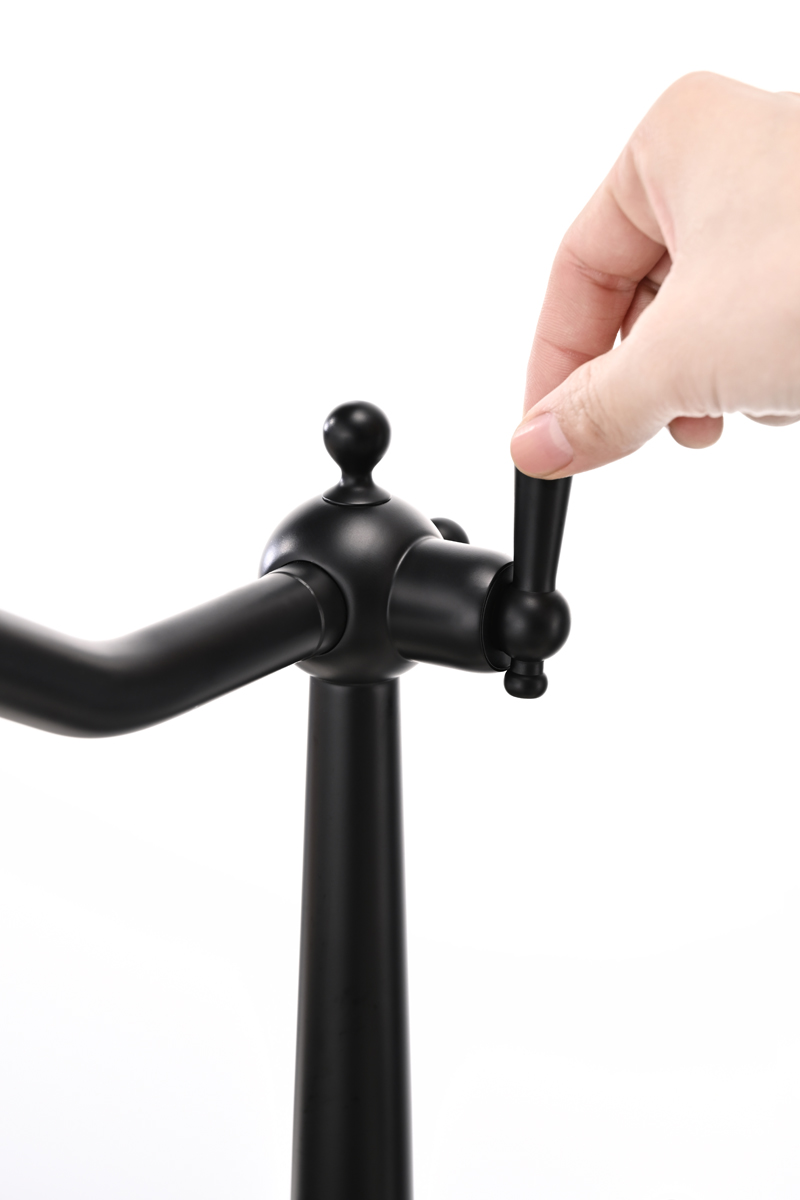 Превью картинка Смеситель для кухни Paulmark RETRO Re213226-AN Антрацит #9