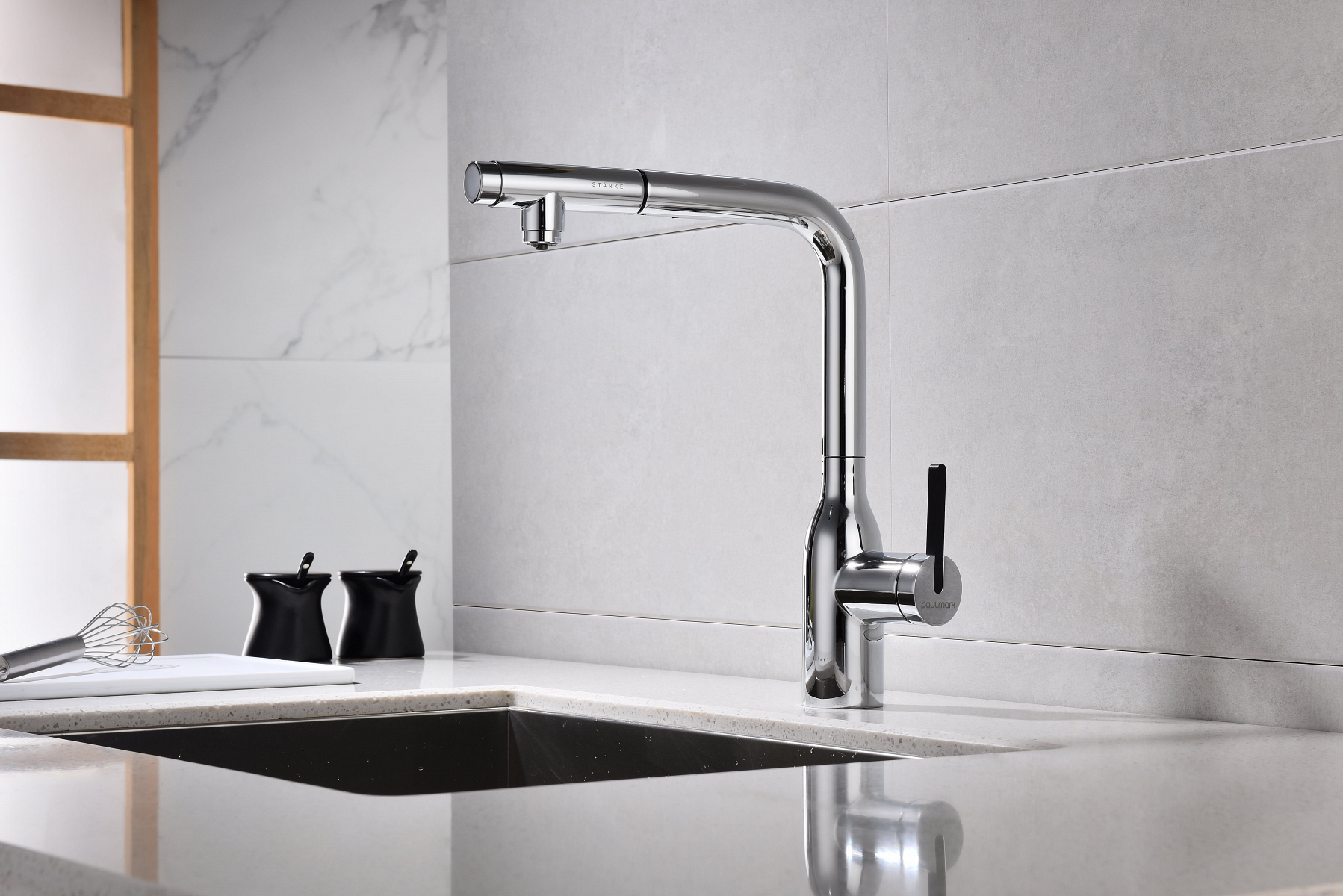 Превью картинка Смеситель для кухни Paulmark VIPER Vi213105-CR Хром CR #8