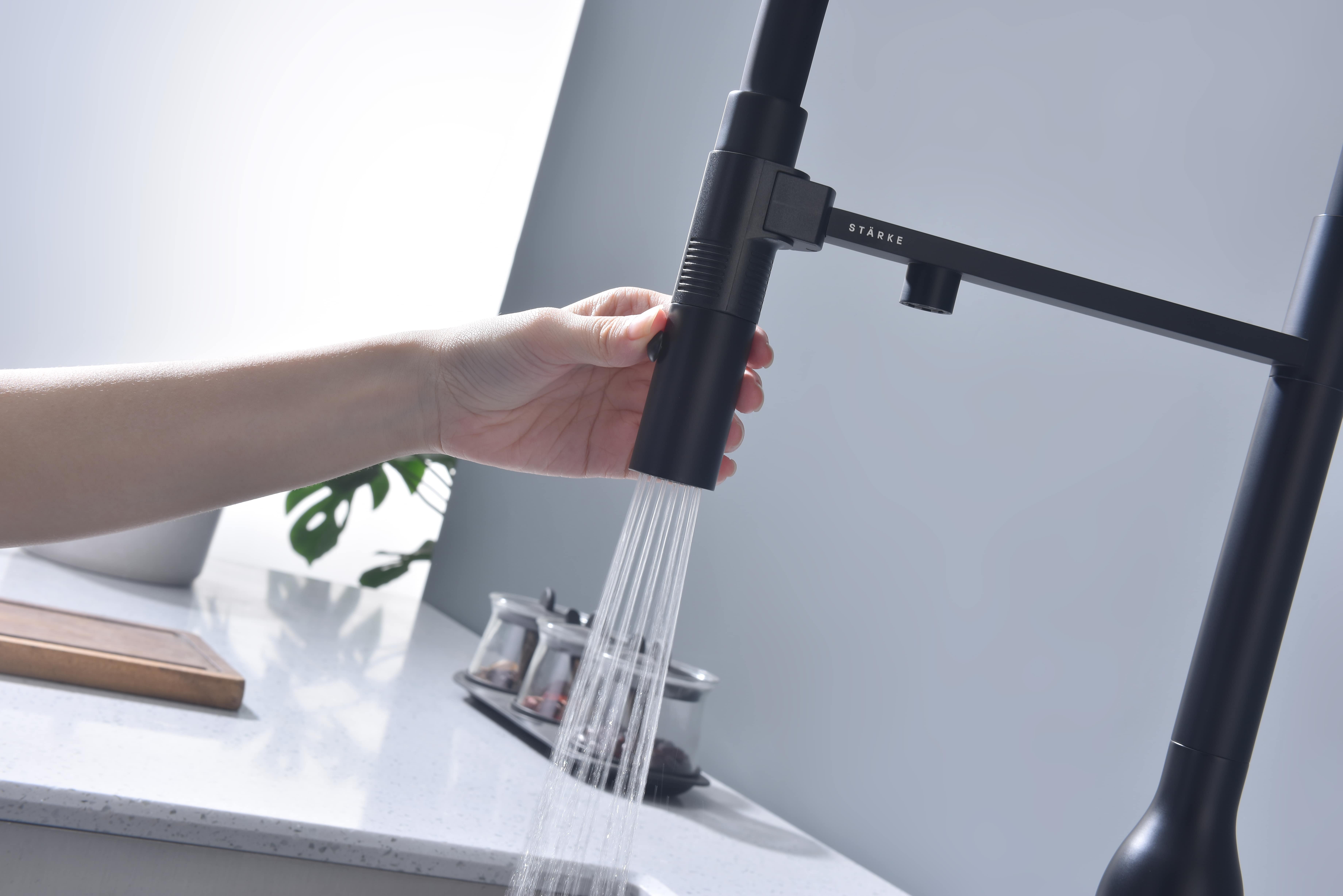 Превью картинка Смеситель для кухни Paulmark MAGNETO ONE Ma213188-AN Антрацит #7