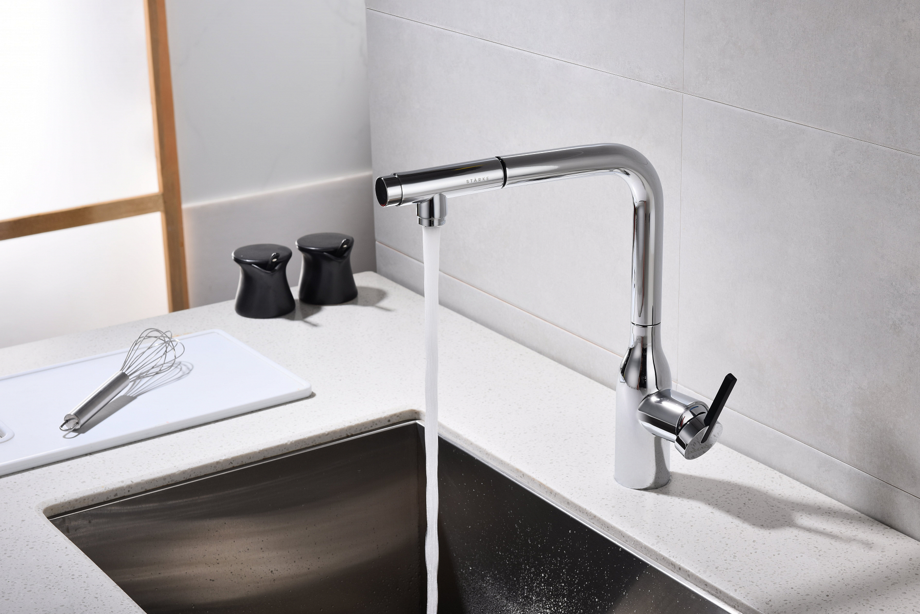 Превью картинка Смеситель для кухни Paulmark VIPER Vi213105-CR Хром CR #3