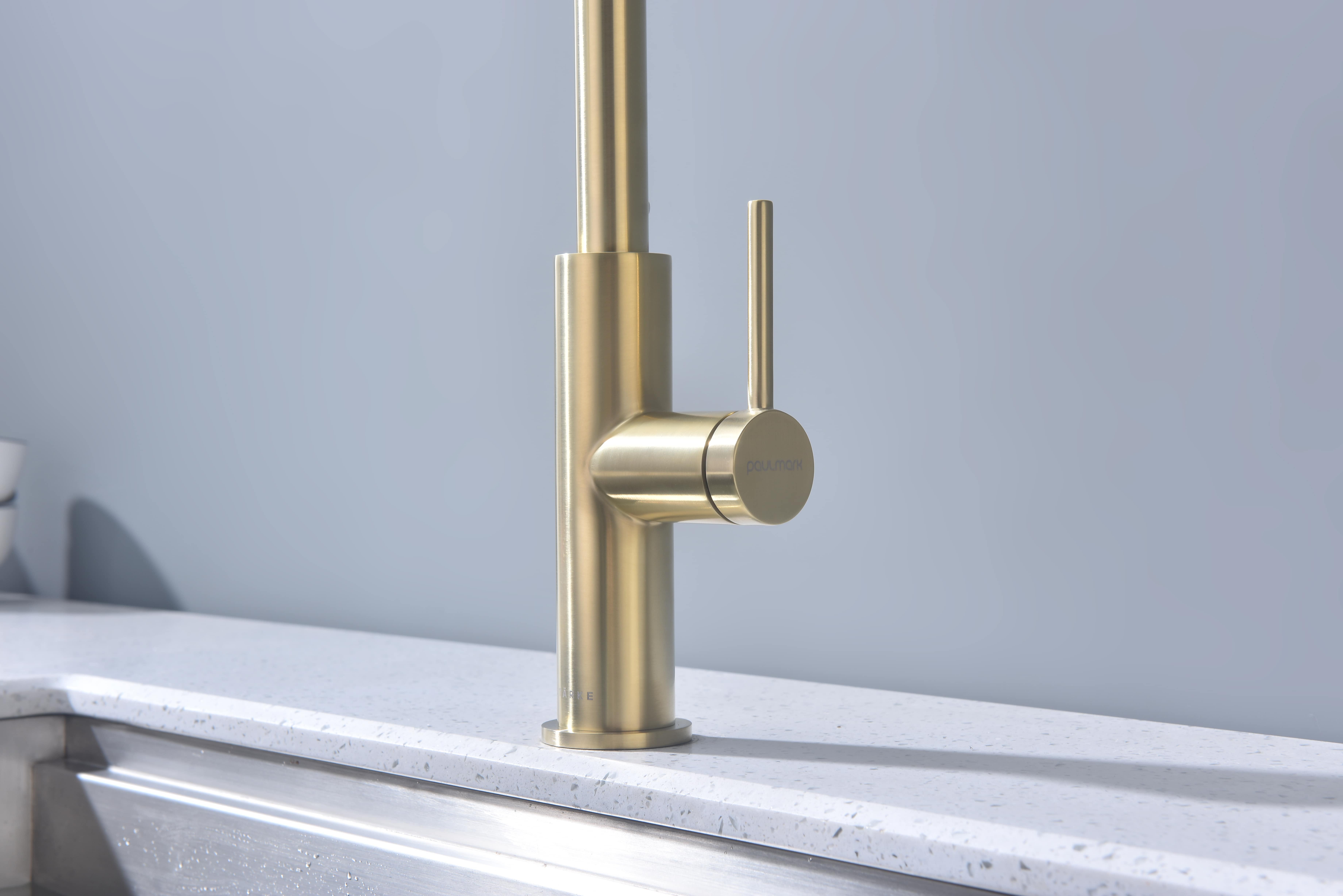 Превью картинка Смеситель для кухни Paulmark SENSO Se215180-LG Светлое золото #14