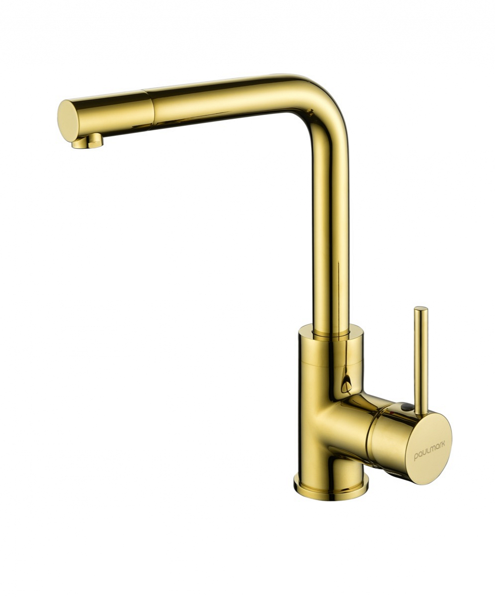 Превью картинка Смеситель для кухни Paulmark HONNER Ho212018-G Золото G #2