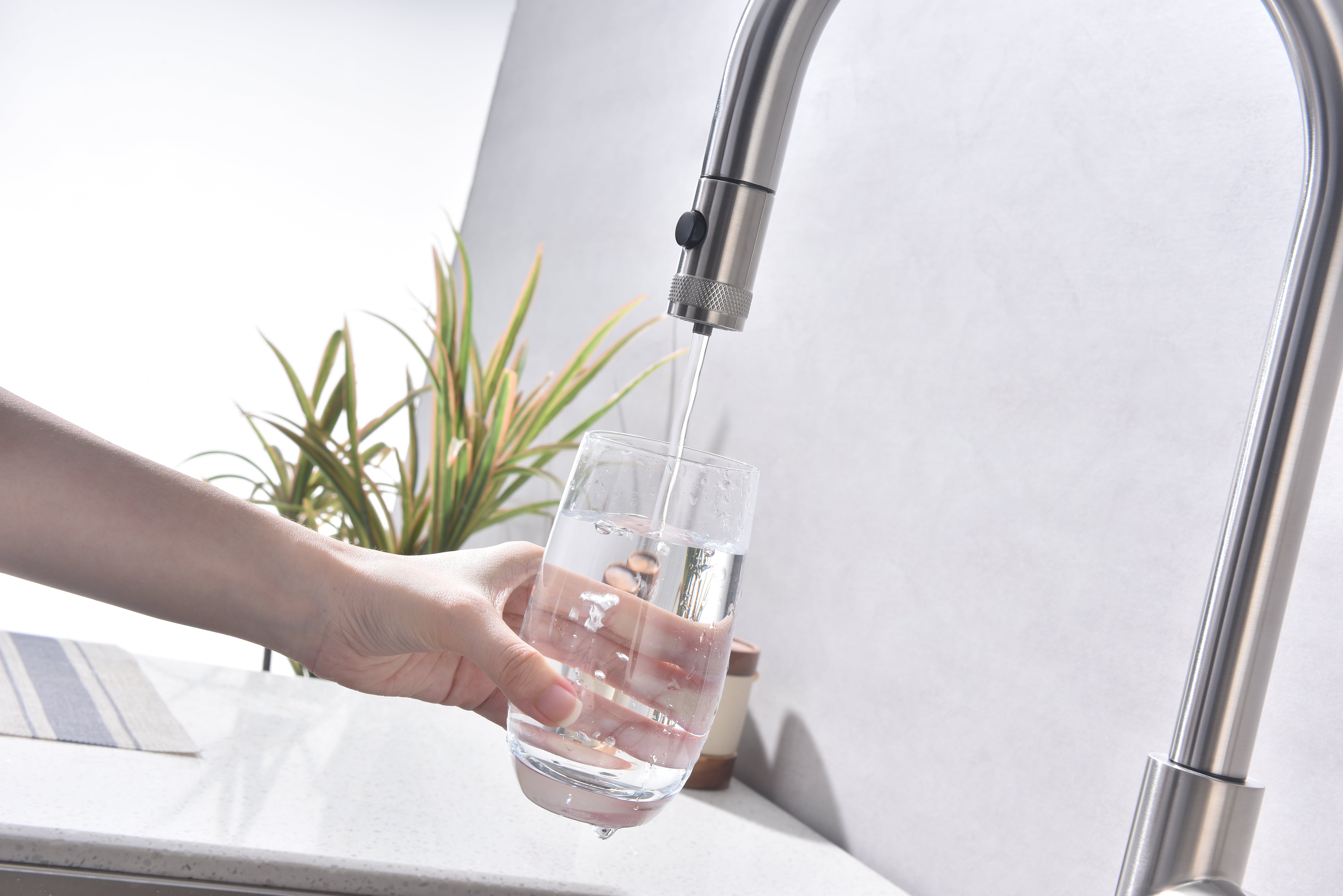 Превью картинка Смеситель для кухни Paulmark GALANT Ga213077-BS Брашированная сталь #10