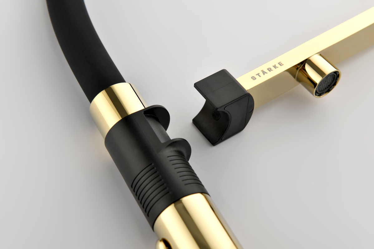 Превью картинка Смеситель для кухни Paulmark GRAVITY Gr213888-G Золото G #13