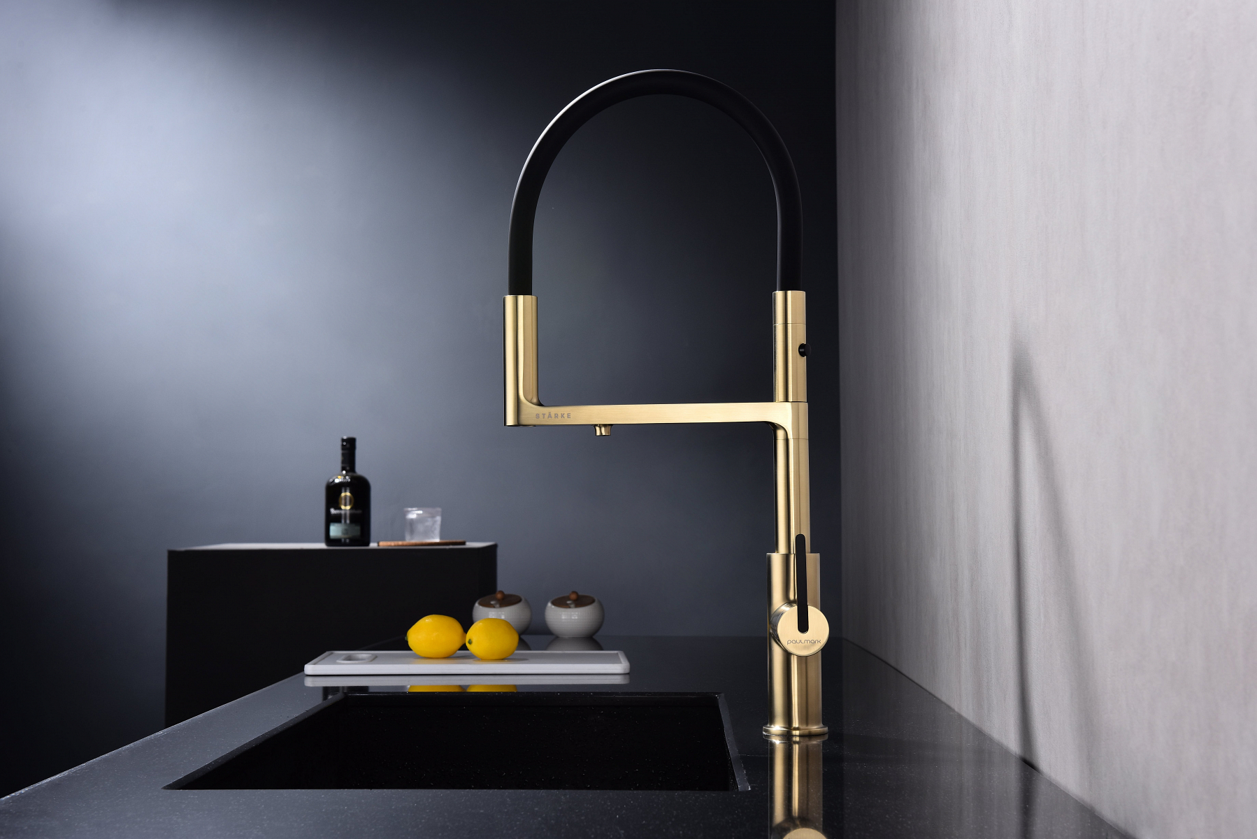 Превью картинка Смеситель для кухни Paulmark TORNADO To213402-LG Светлое золото #14