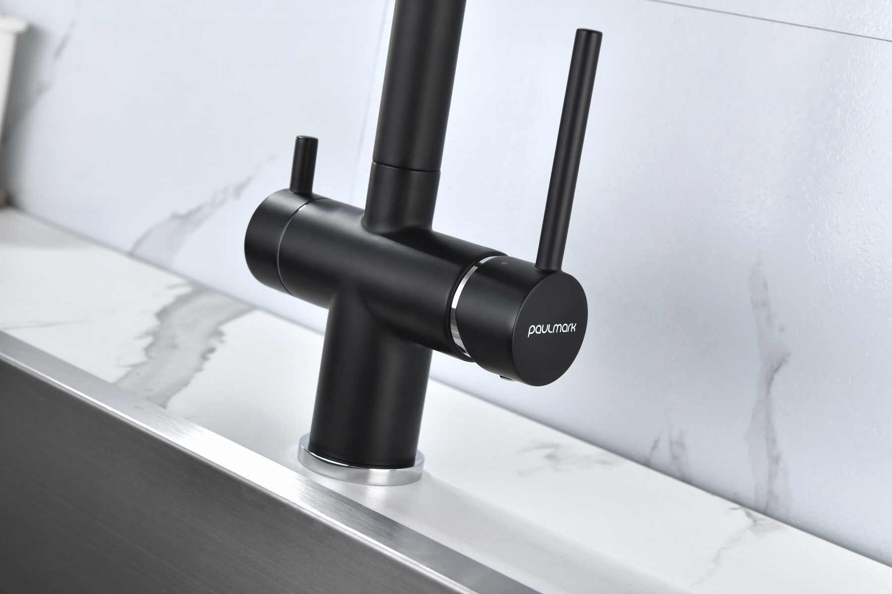 Превью картинка Смеситель для кухни Paulmark SERPENTINE Se213222-AN Антрацит #18