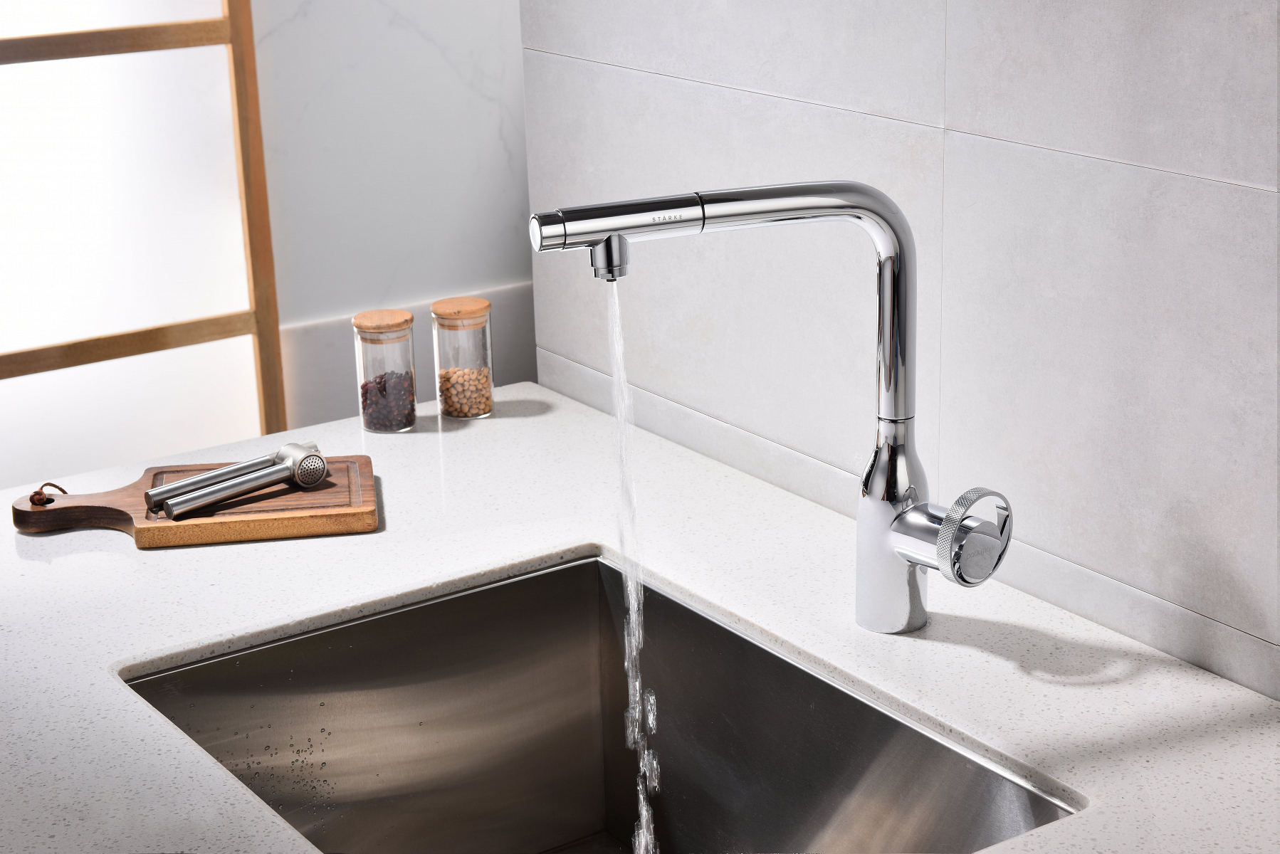 Превью картинка Смеситель для кухни Paulmark URBAN Ur213104-CR Хром CR #4