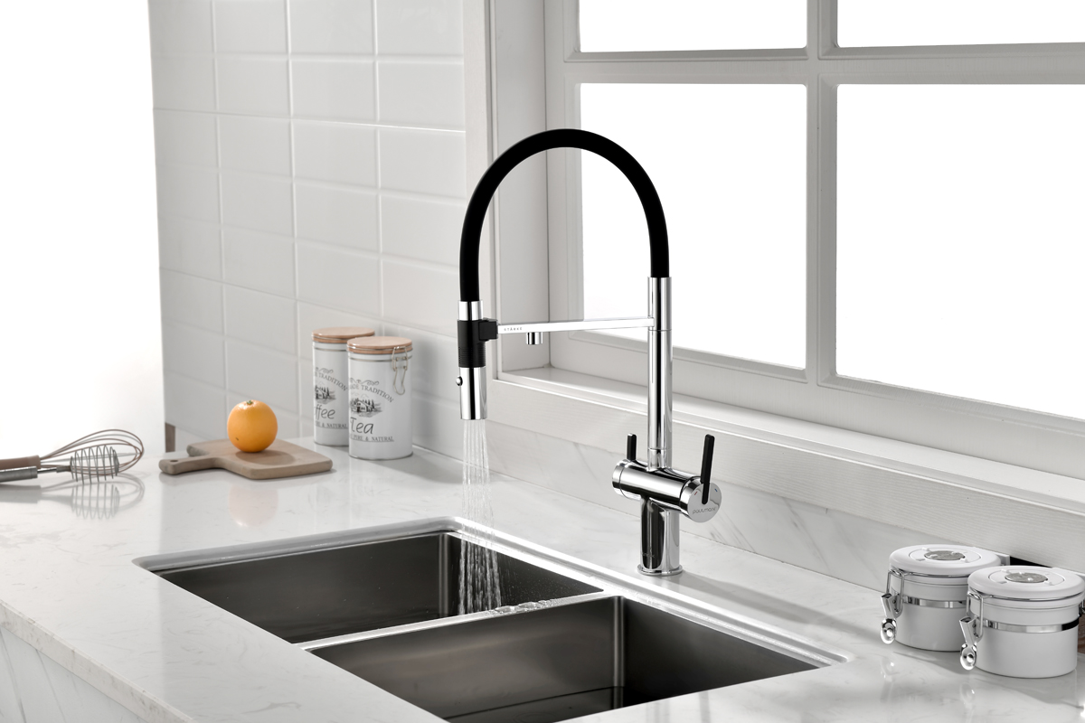 Превью картинка Смеситель для кухни Paulmark GRAVITY Gr213888-CR Хром CR #5