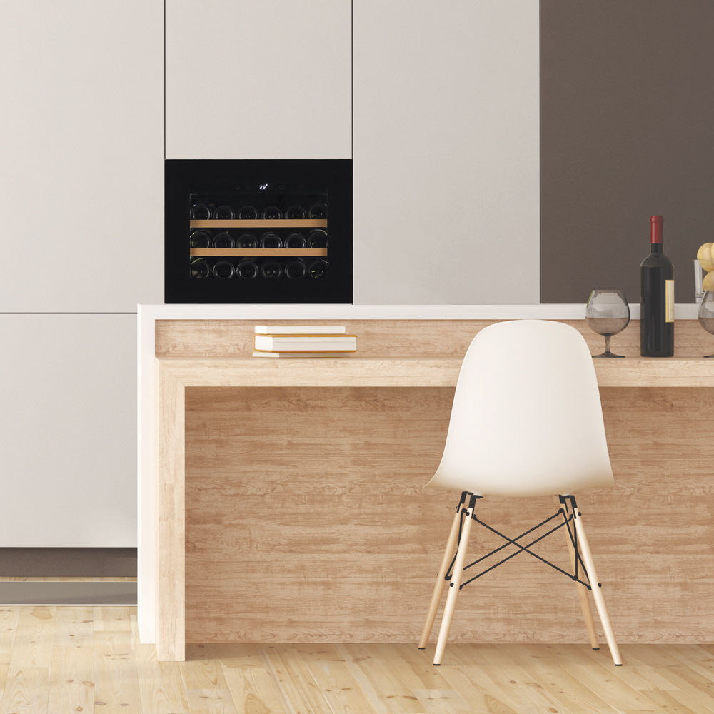 Превью картинка Шкаф винный встраиваемый Винный холодильник (шкаф) компрессорный Dunavox DAVG-18.46B.ТО #3