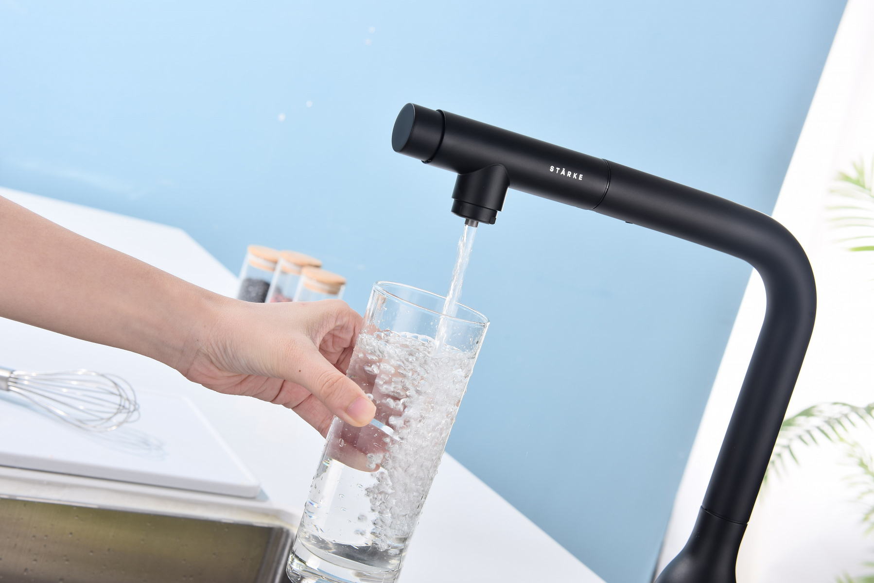 Превью картинка Смеситель для кухни Paulmark URBAN Ur213104-AN Антрацит #9