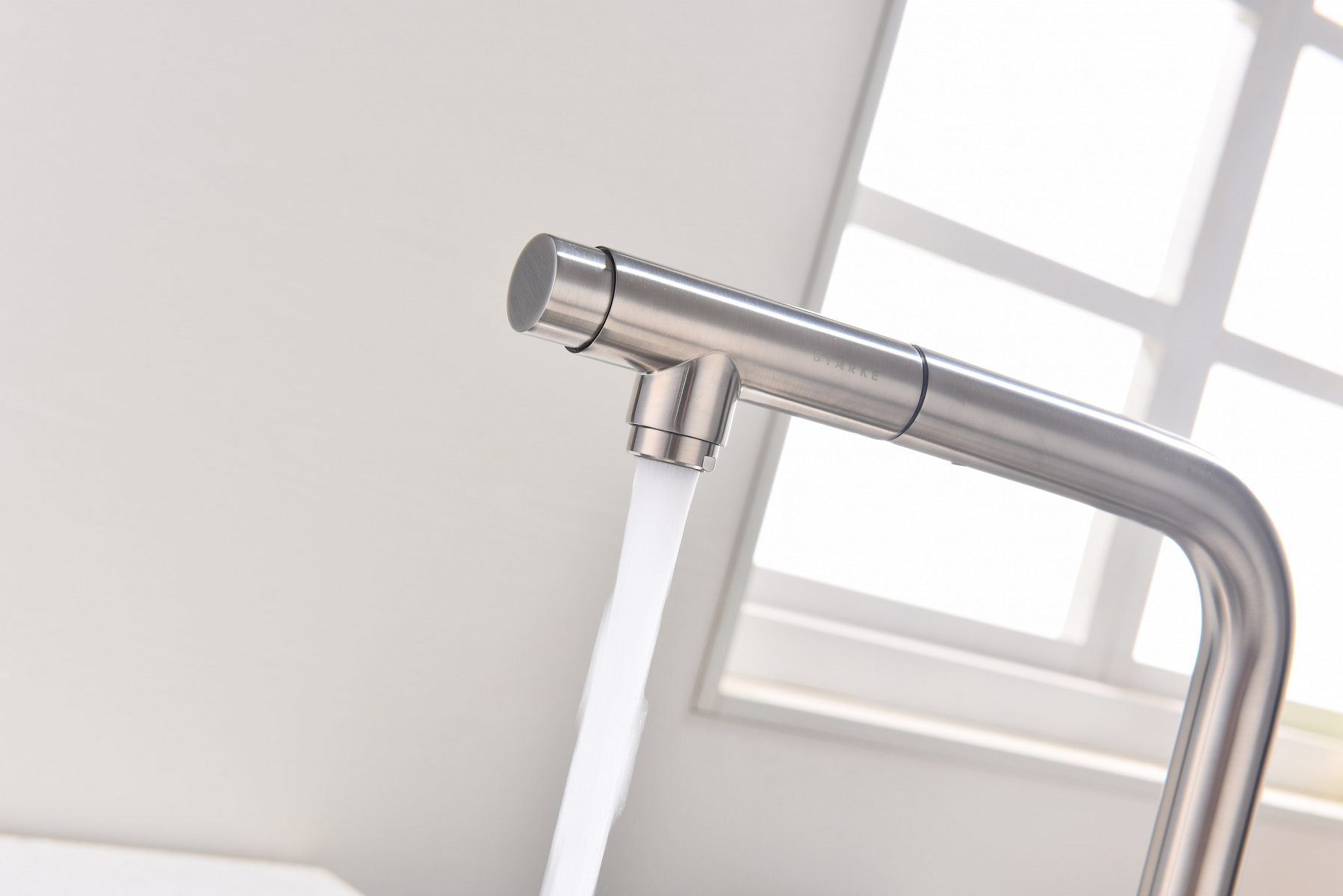 Превью картинка Смеситель для кухни Paulmark URBAN Ur213104-BS Брашированная сталь #15