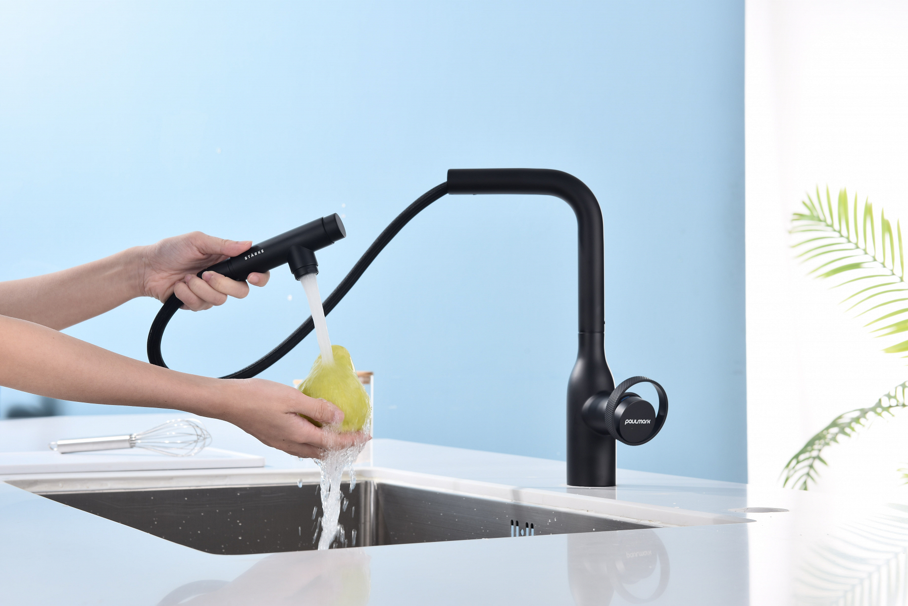 Превью картинка Смеситель для кухни Paulmark URBAN Ur213104-AN Антрацит #12