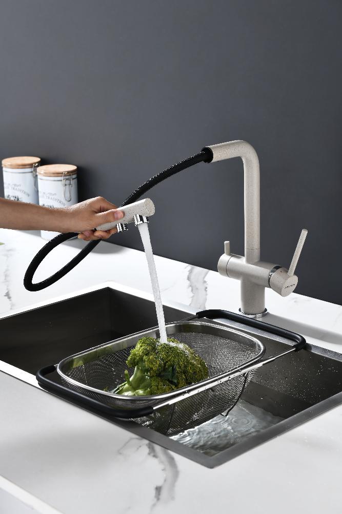 Превью картинка Смеситель для кухни Paulmark SERPENTINE Se213222-BE Бежевый #10