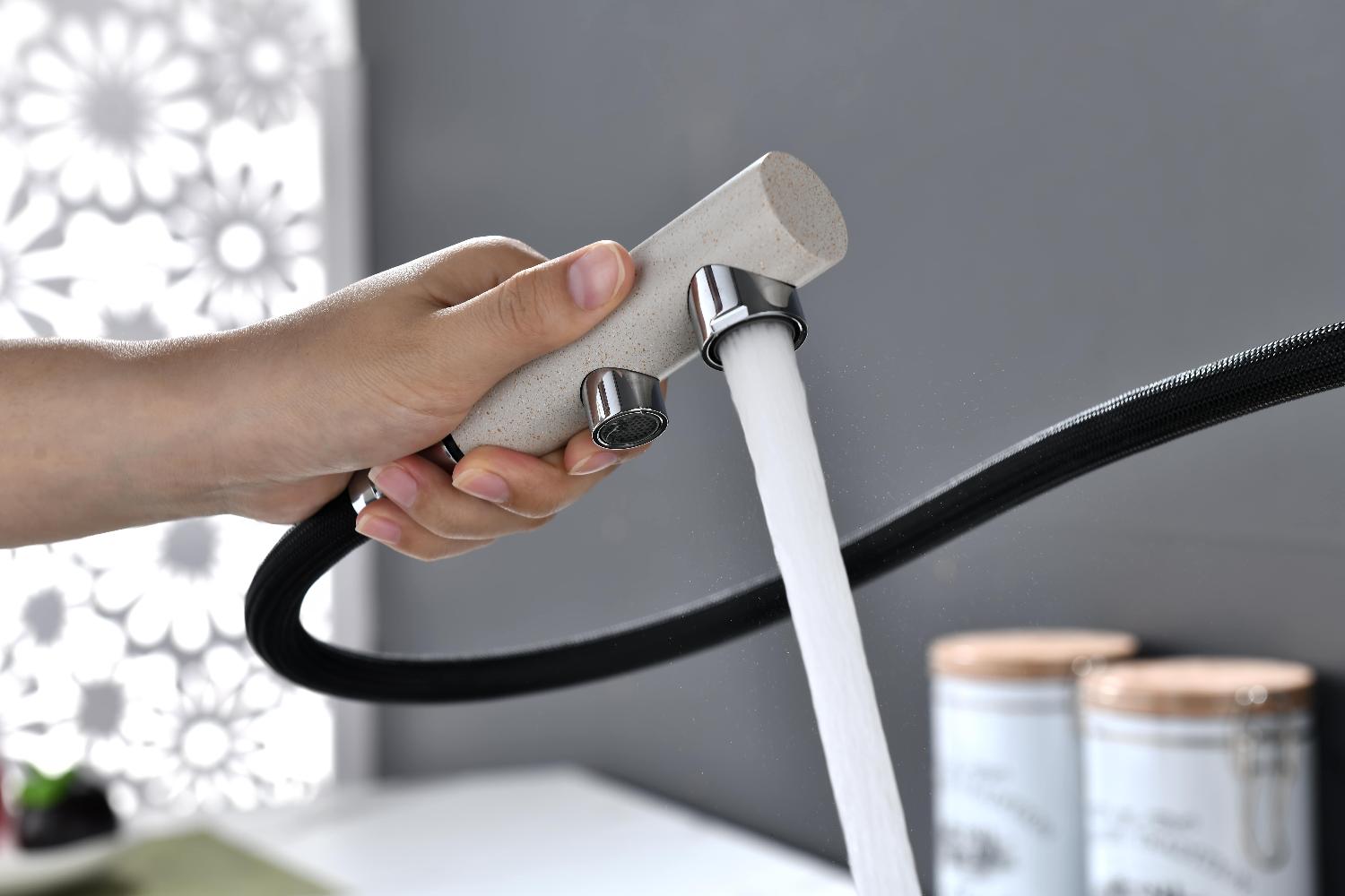 Превью картинка Смеситель для кухни Paulmark SERPENTINE Se213222-BE Бежевый #7