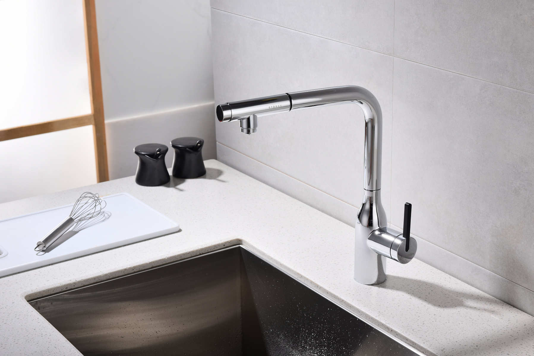 Превью картинка Смеситель для кухни Paulmark VIPER Vi213105-CR Хром CR #4