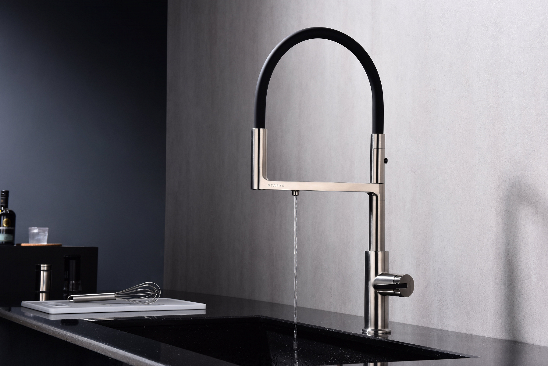 Превью картинка Смеситель для кухни Paulmark TORNADO To213402-BS Брашированная сталь #4