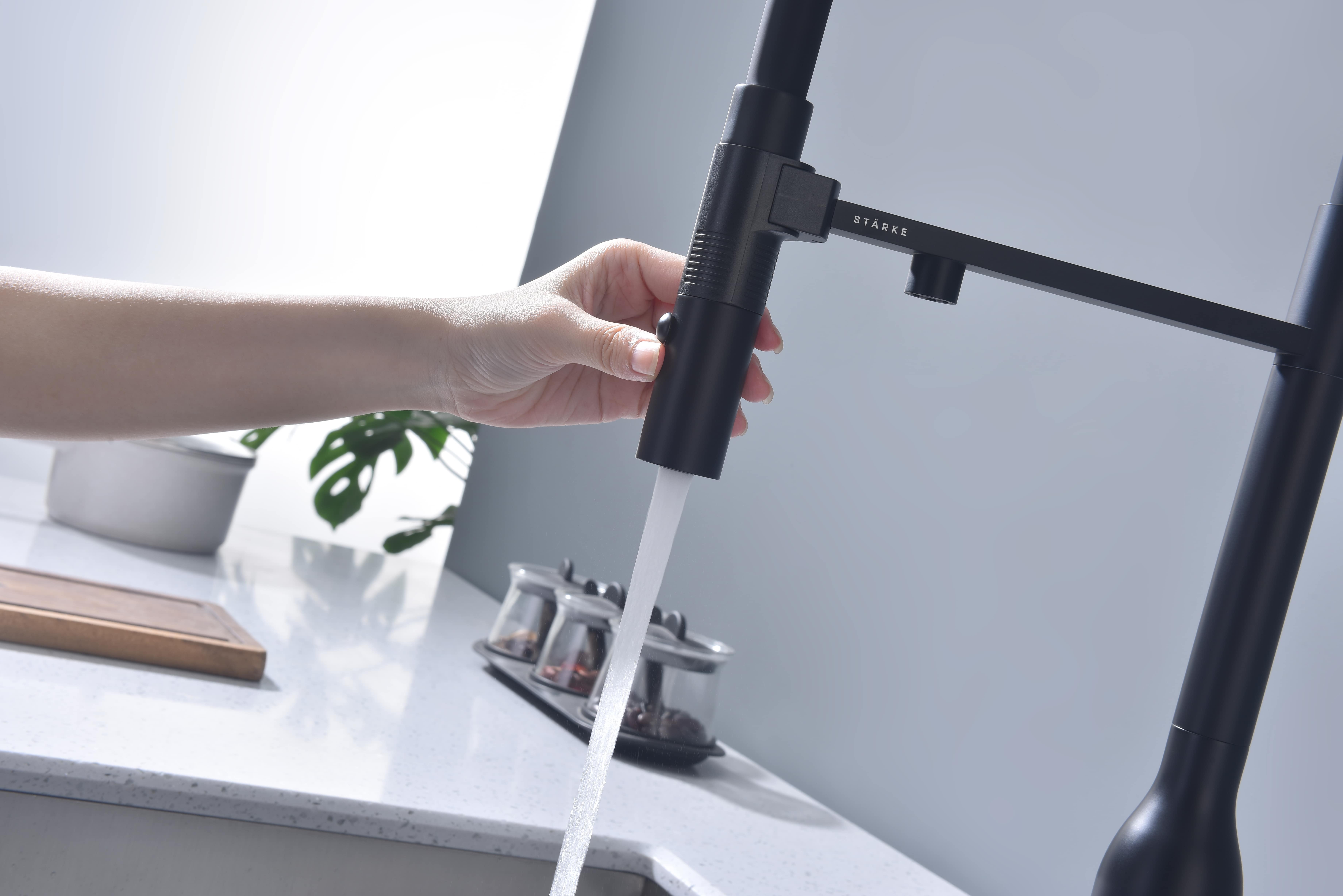 Превью картинка Смеситель для кухни Paulmark MAGNETO ONE Ma213188-AN Антрацит #6