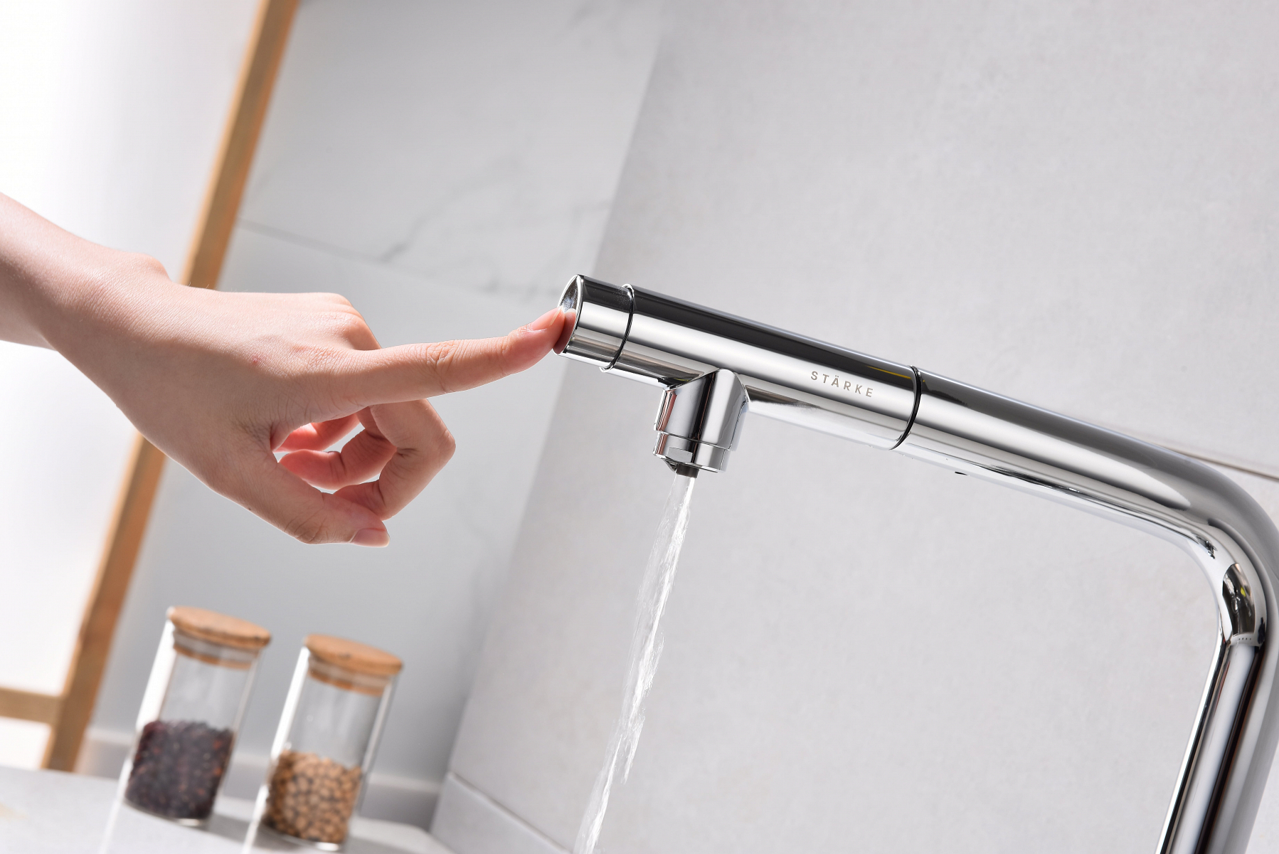 Превью картинка Смеситель для кухни Paulmark URBAN Ur213104-CR Хром CR #13