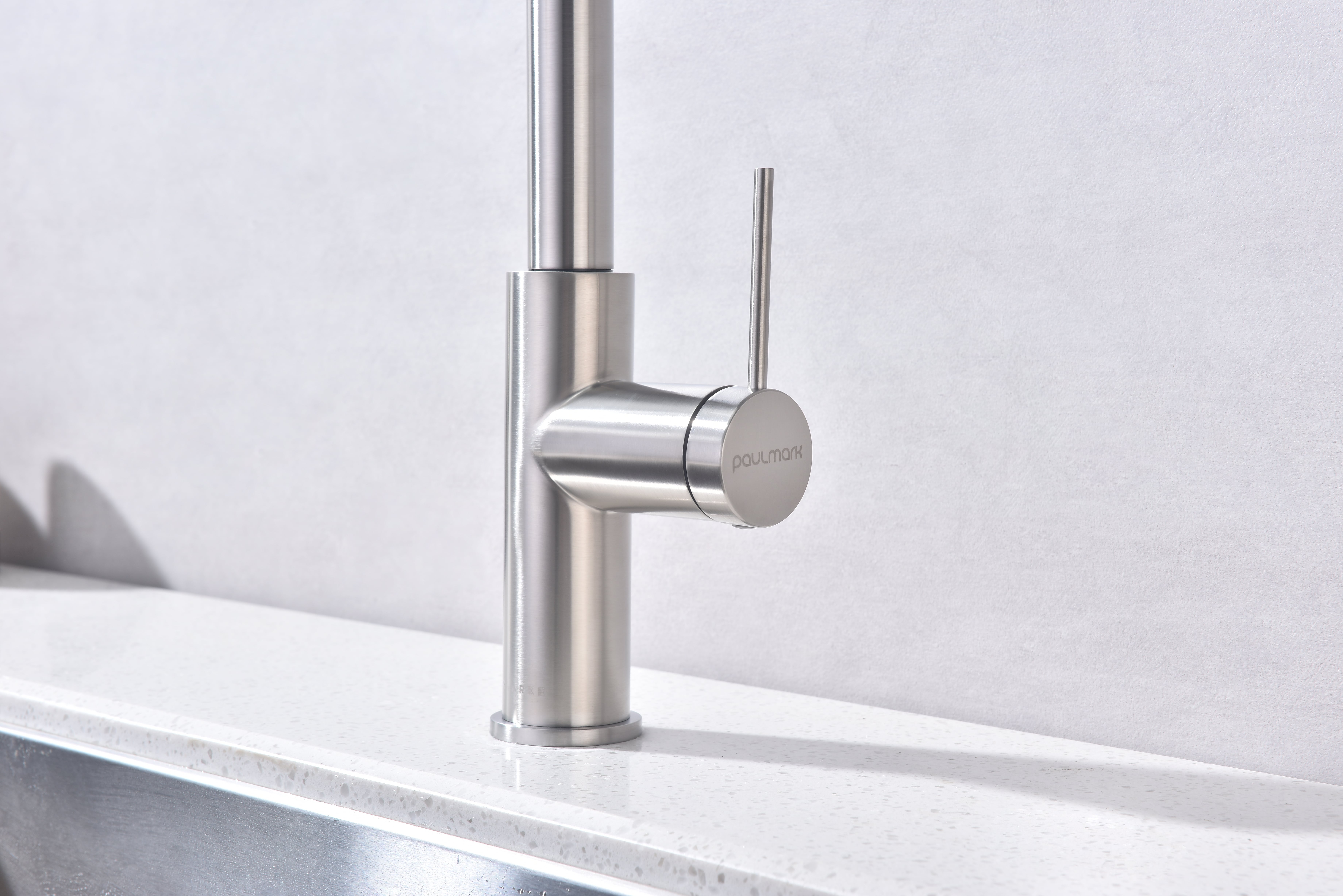 Превью картинка Смеситель для кухни Paulmark GALANT Ga213077-BS Брашированная сталь #13