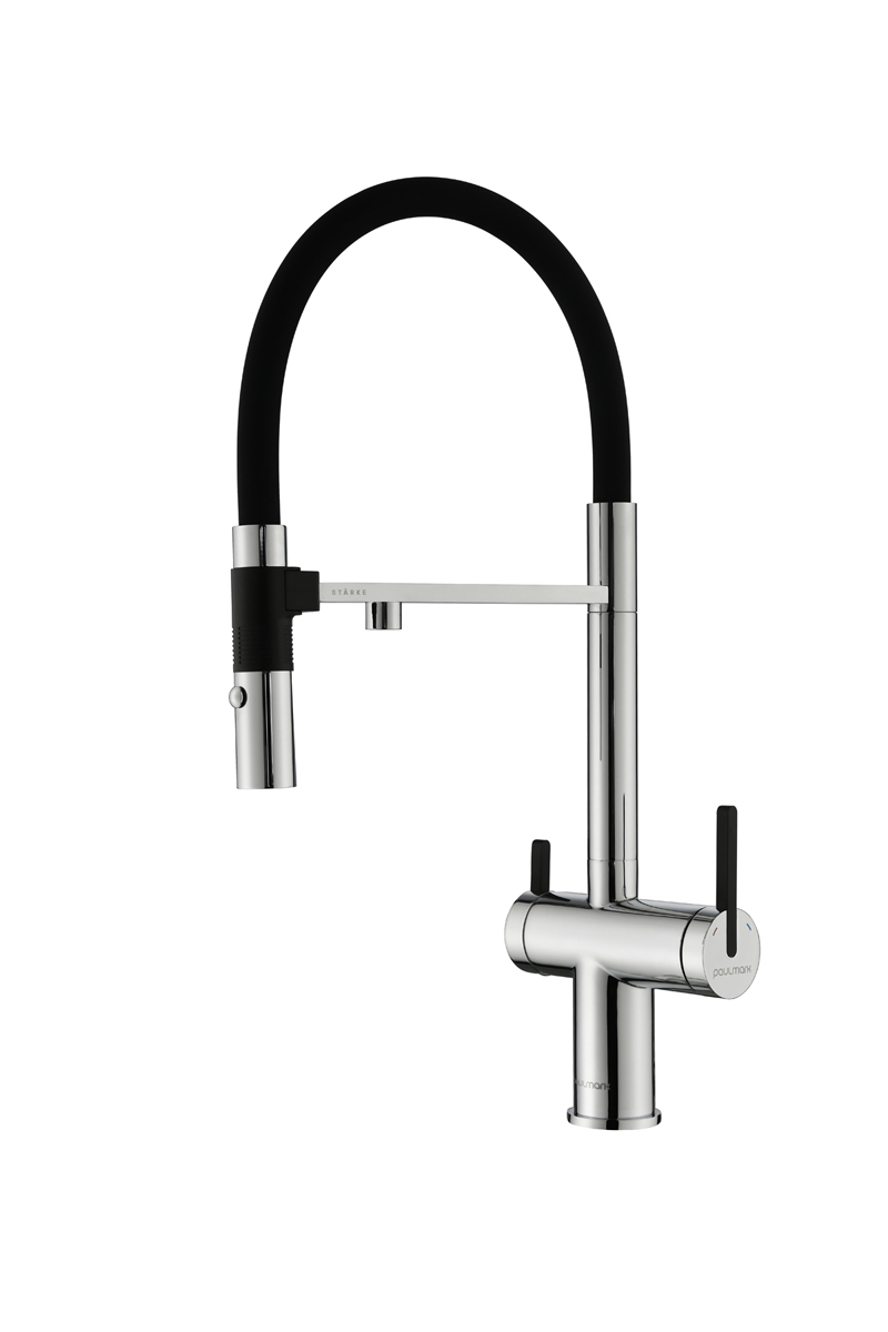 Превью картинка Смеситель для кухни Paulmark GRAVITY Gr213888-CR Хром CR #2