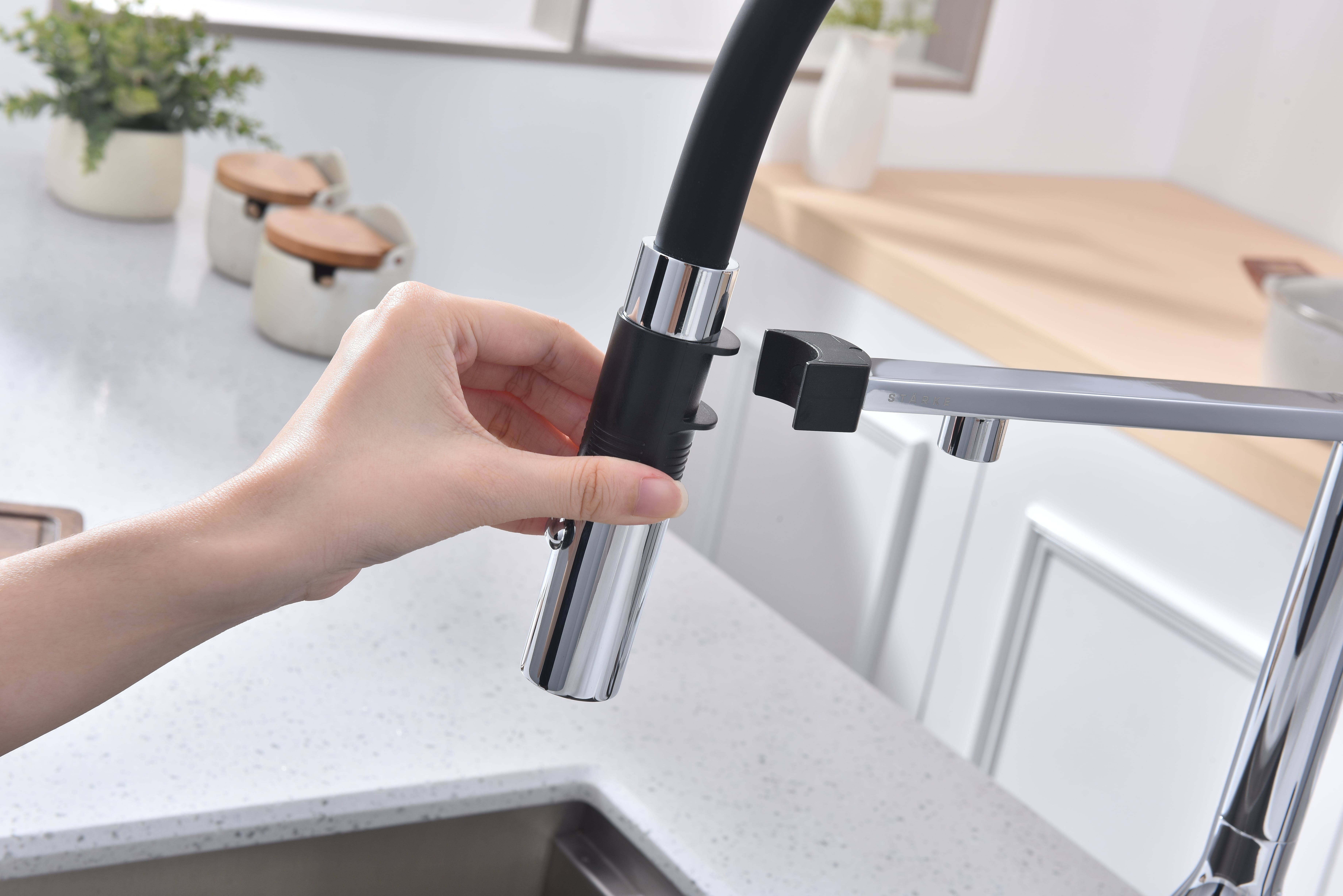 Превью картинка Смеситель для кухни Paulmark MAGNETO ONE Ma213188-CR Хром CR #10