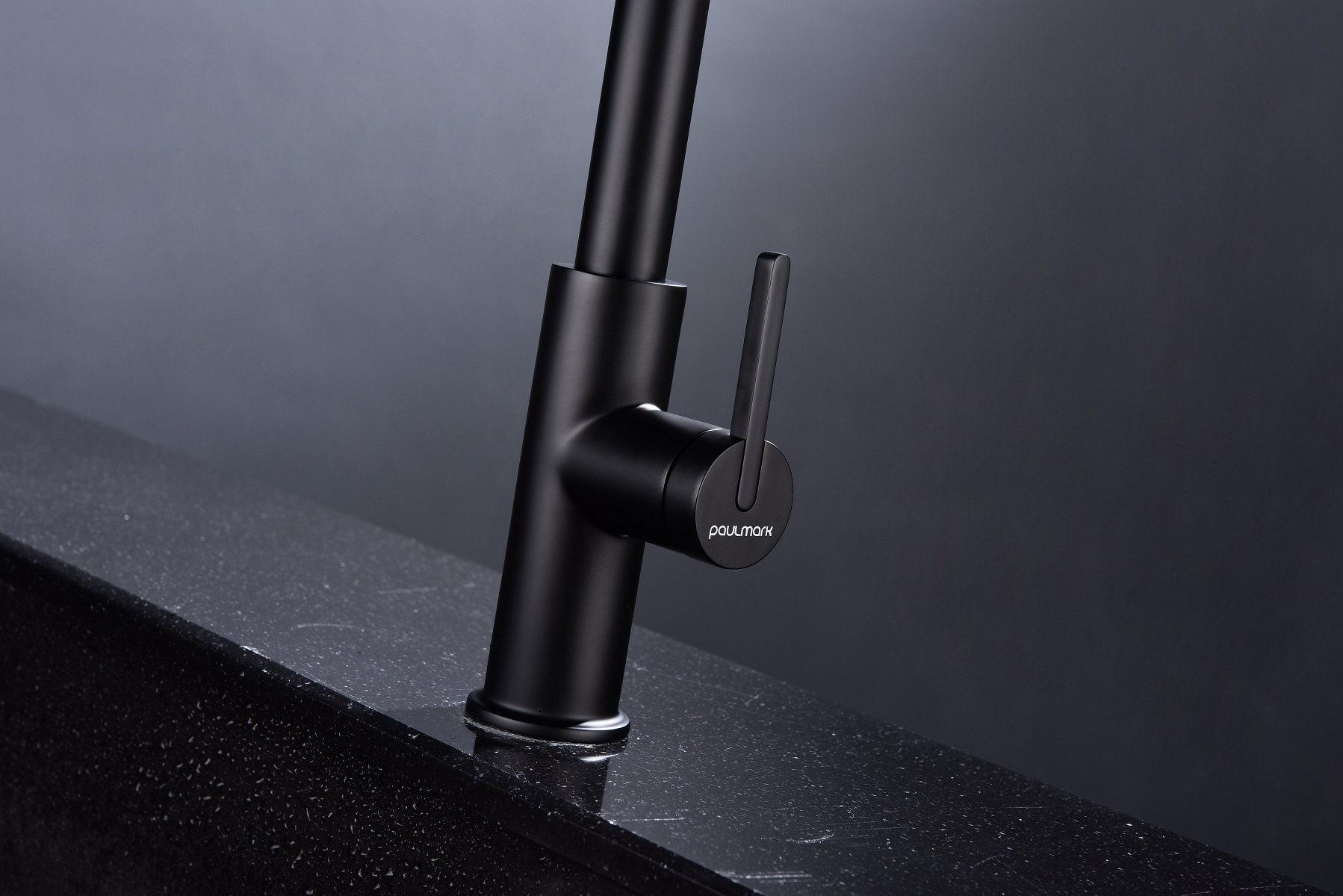 Превью картинка Смеситель для кухни Paulmark TORNADO To213402-AN Антрацит #11
