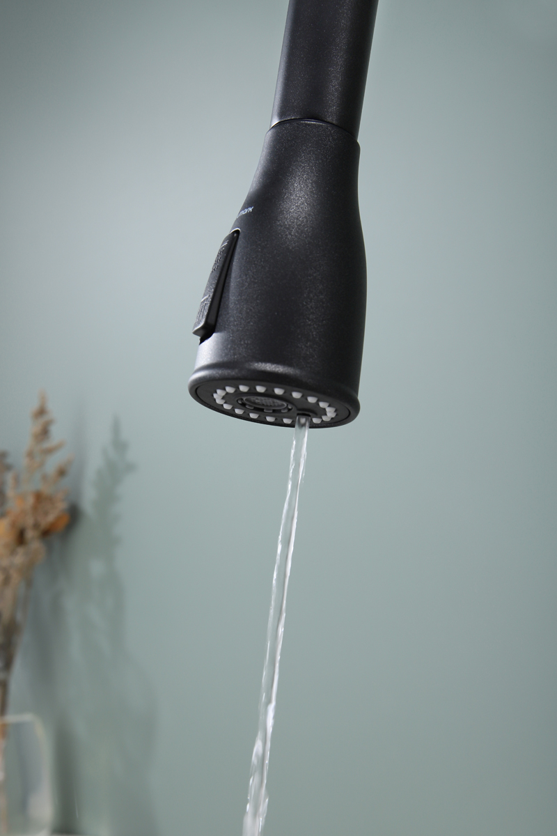 Превью картинка Смеситель для кухни Paulmark LANGE La214212-BLM Черный #11