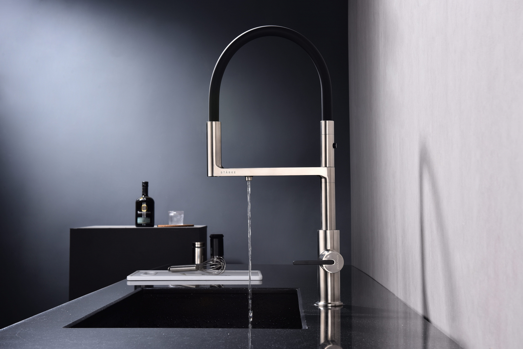 Превью картинка Смеситель для кухни Paulmark TORNADO To213402-BS Брашированная сталь #13