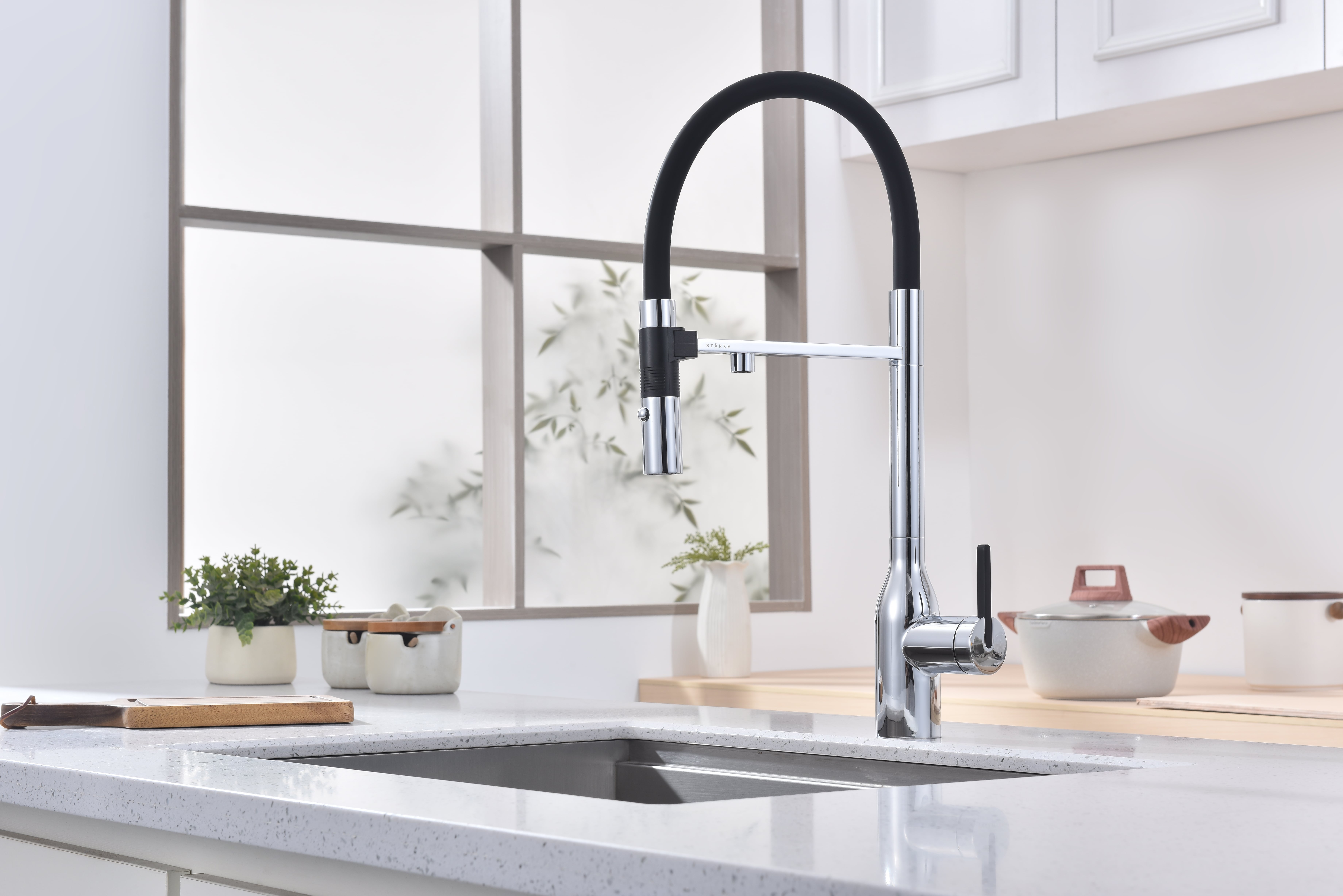 Превью картинка Смеситель для кухни Paulmark MAGNETO ONE Ma213188-CR Хром CR #3