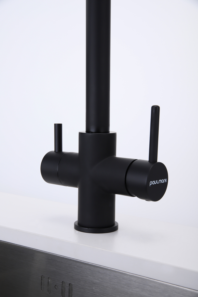 Превью картинка Смеситель для кухни Paulmark LANGE La214212-AN Антрацит #12